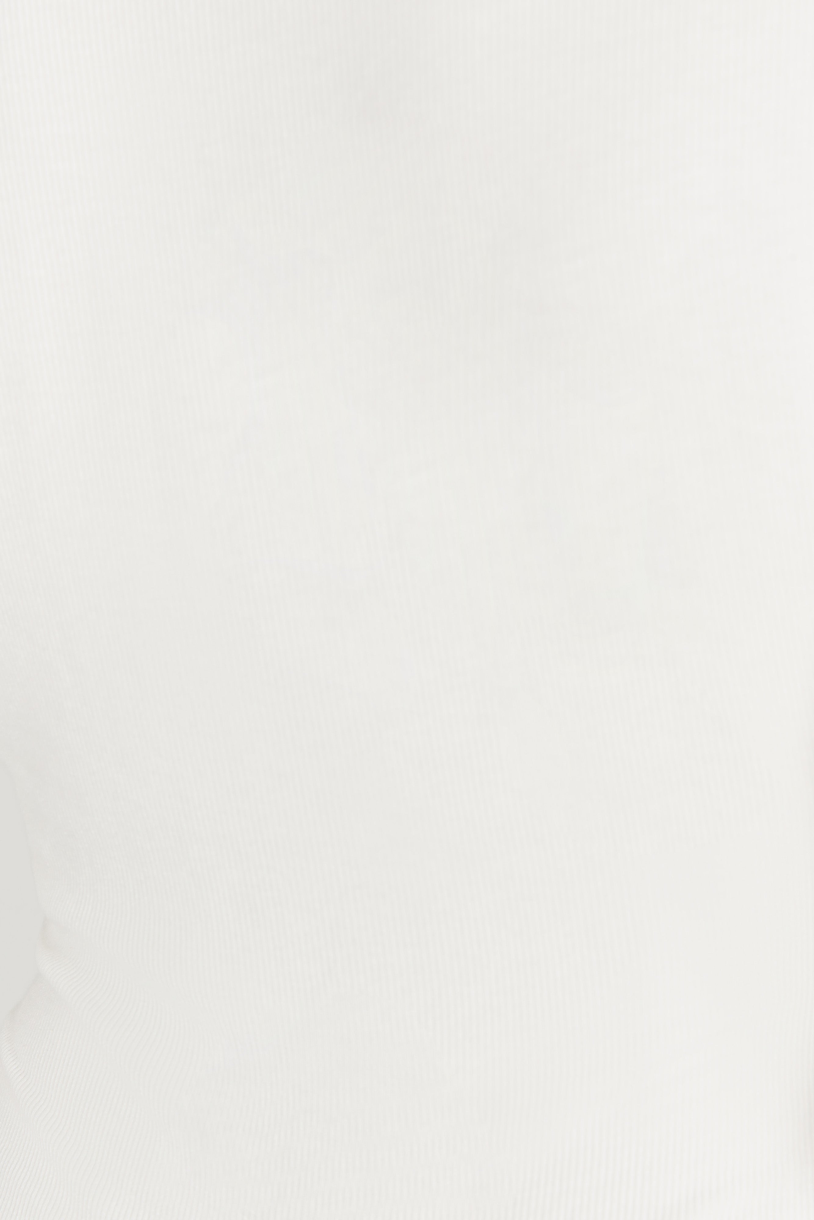 MESHKI Naomi Long Sleeve Bodysuit - White