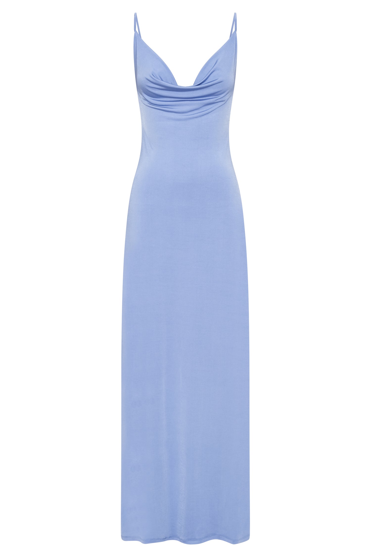 MESHKI Darcy Cowl Maxi Dress With Low Back - Lavender
