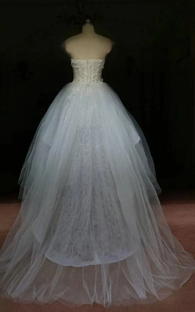 Mini High Neck Sleeveless Bell Beading Zipper Keyhole Tulle Lace Dress