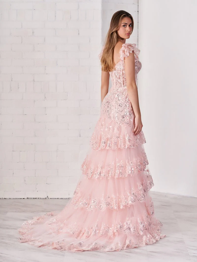 Kennedy | Sheath Off the Shoulder Long Prom Dress (Lace-up Back)