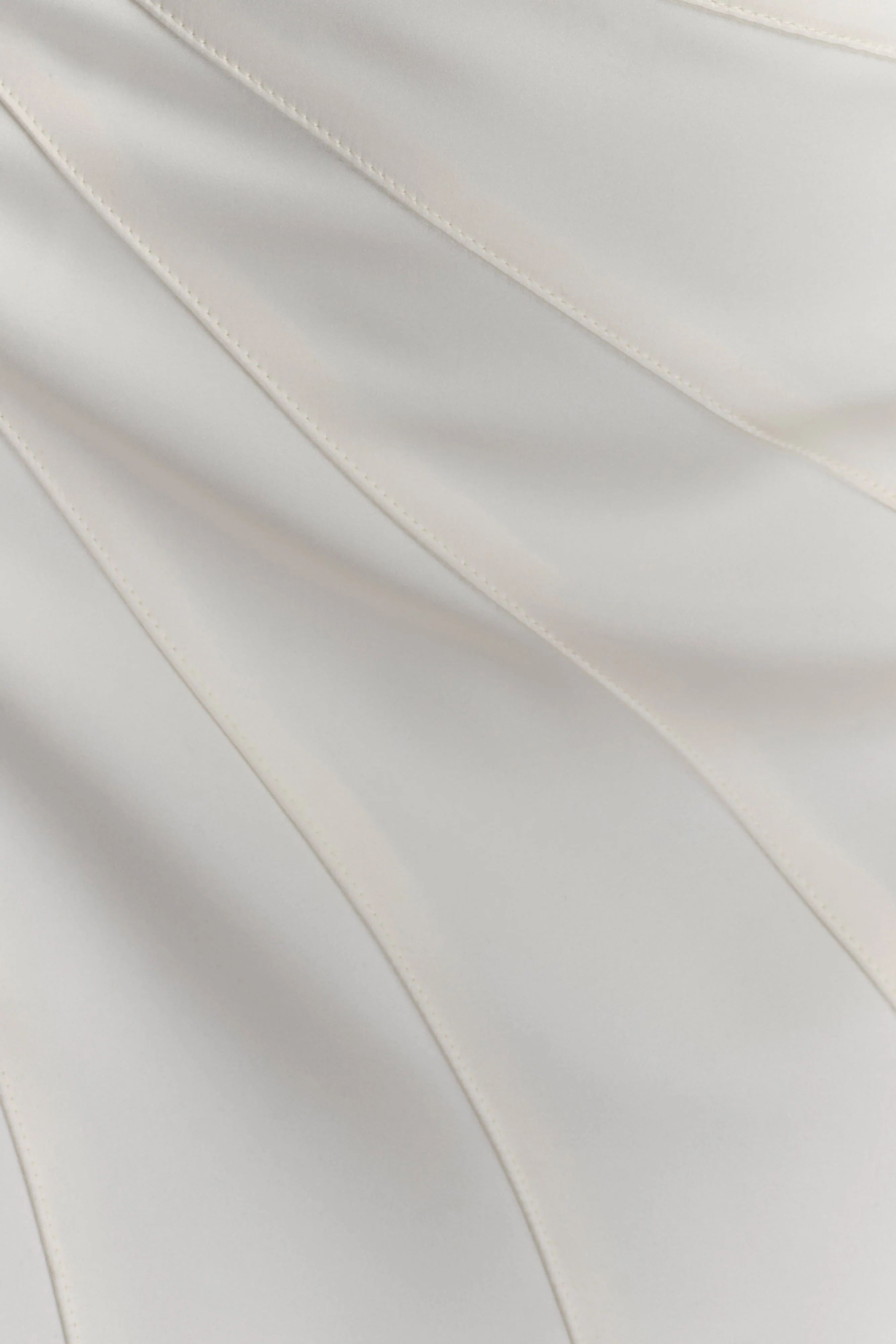 Atenea Satin Mini Dress - White