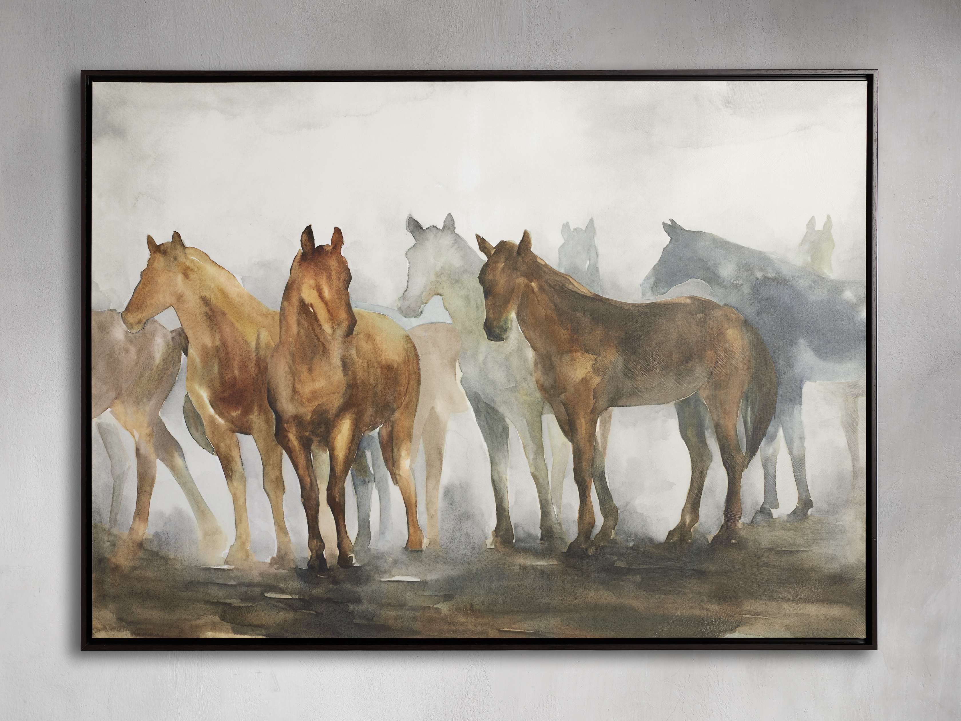 Wild Horses Framed Print