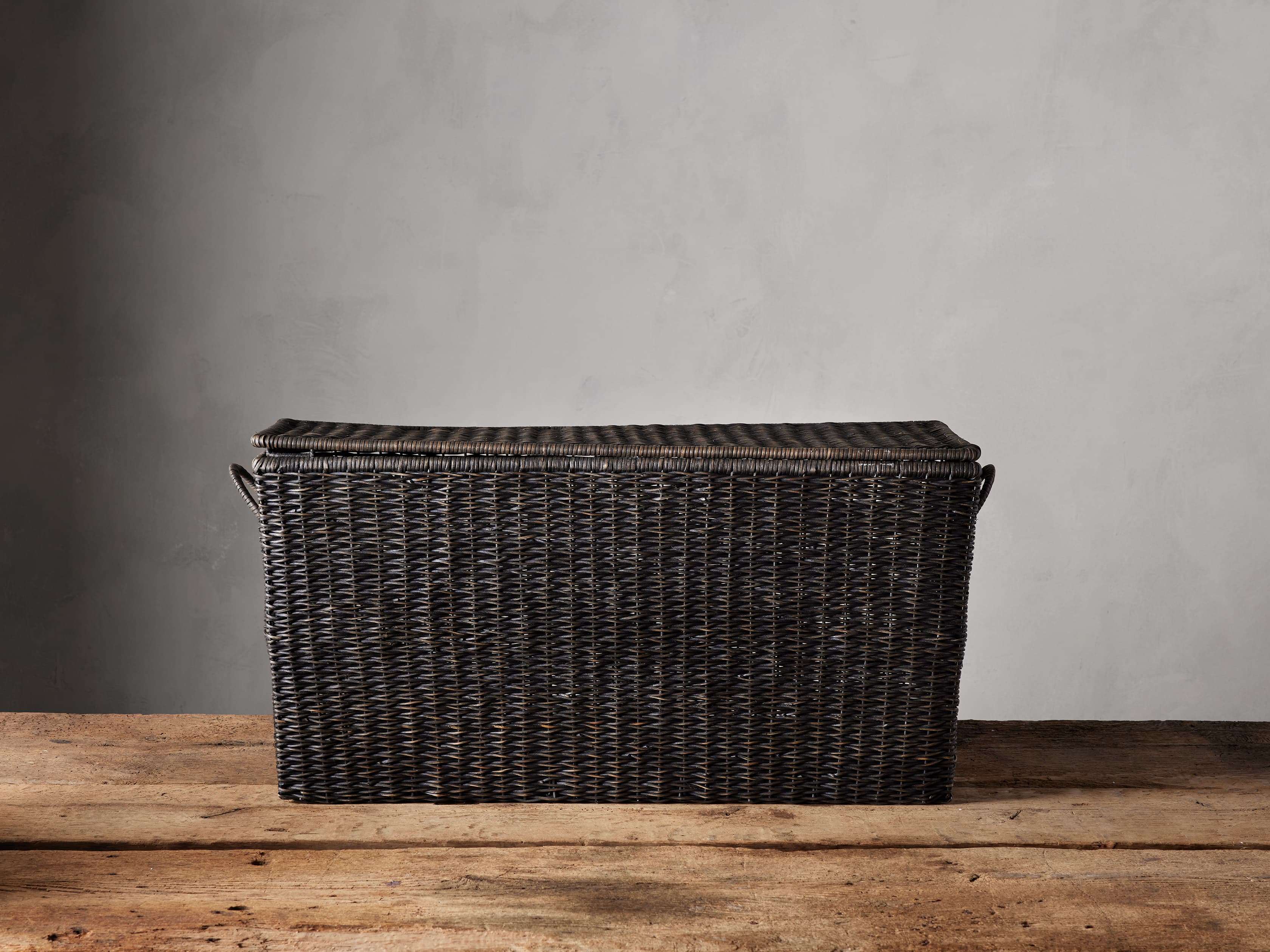 Entry Console Basket in Dark