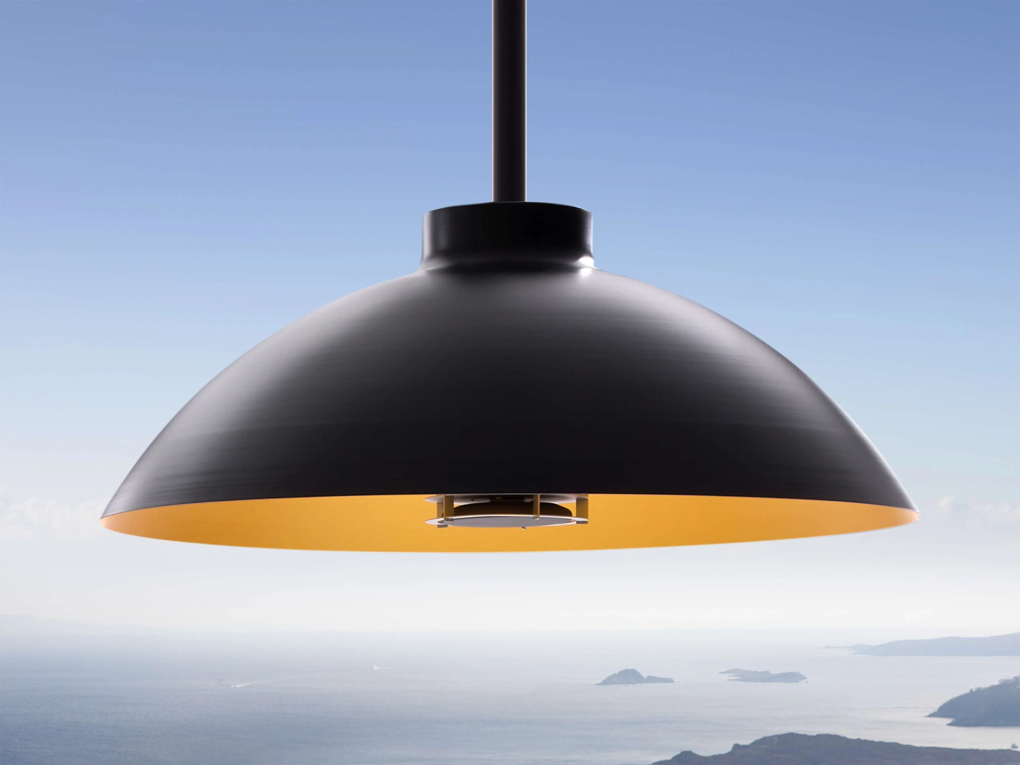 Heatsail Outdoor Dome Pendant