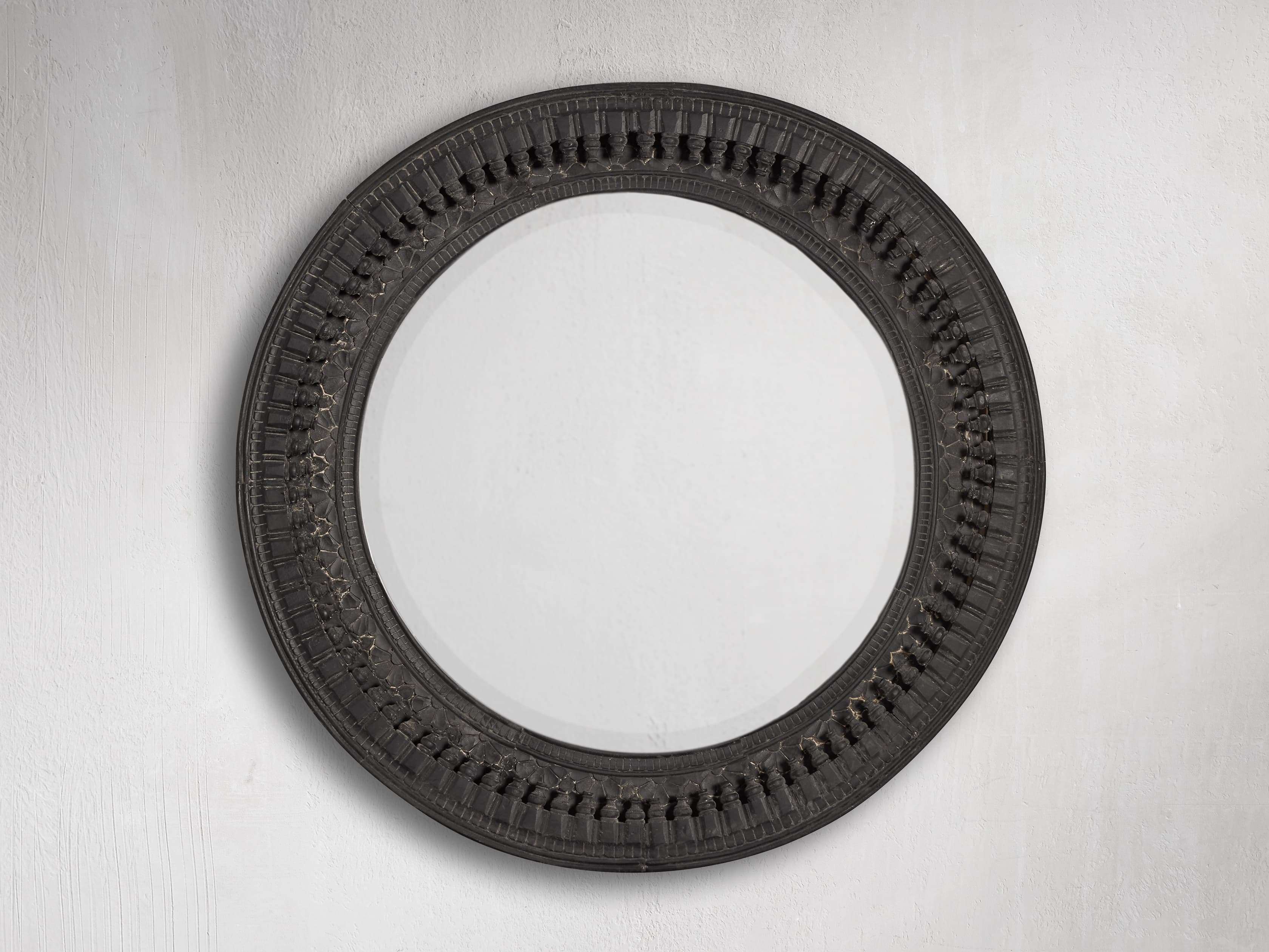 Madhava Round Wall Mirror