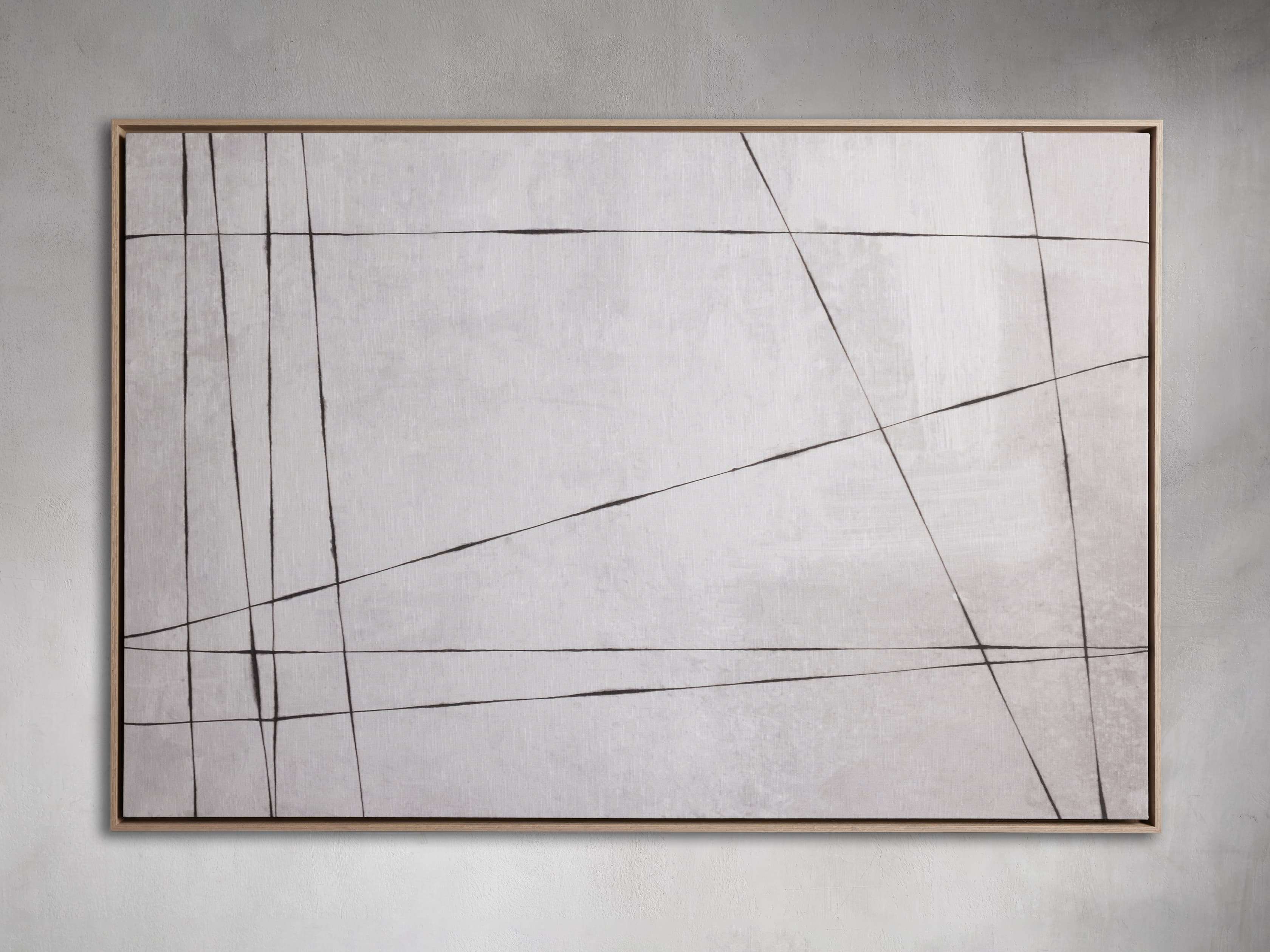 Linear Series Framed Print I