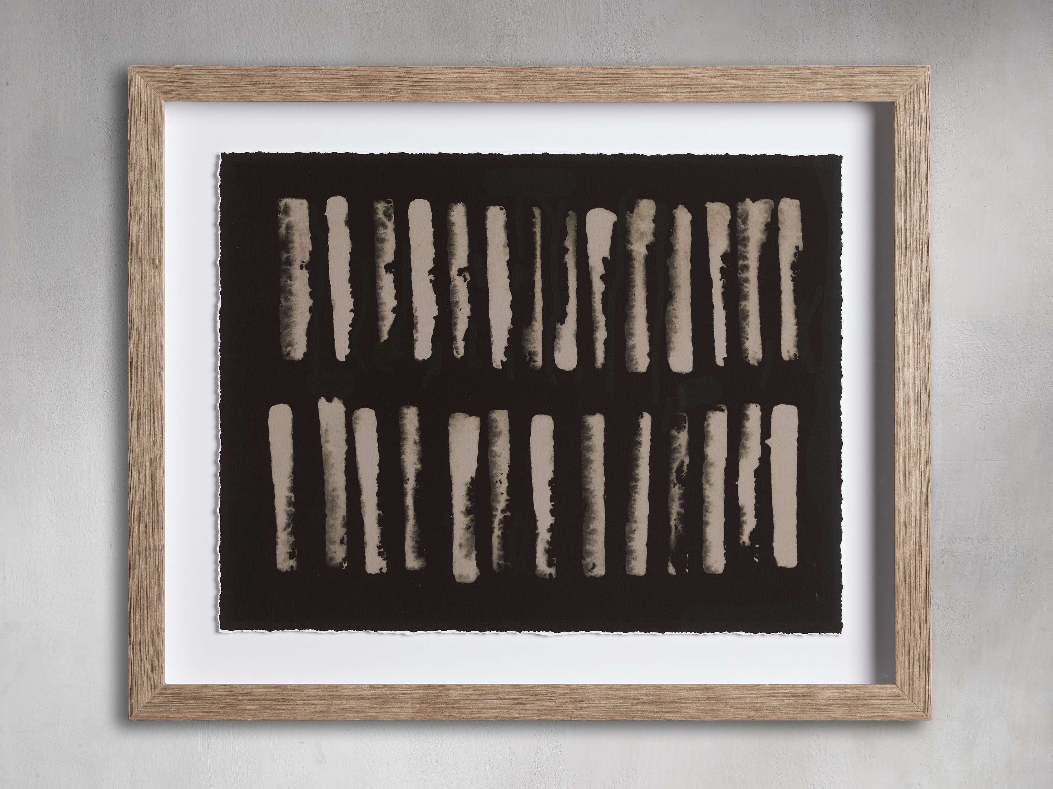 Ashen Framed Print I