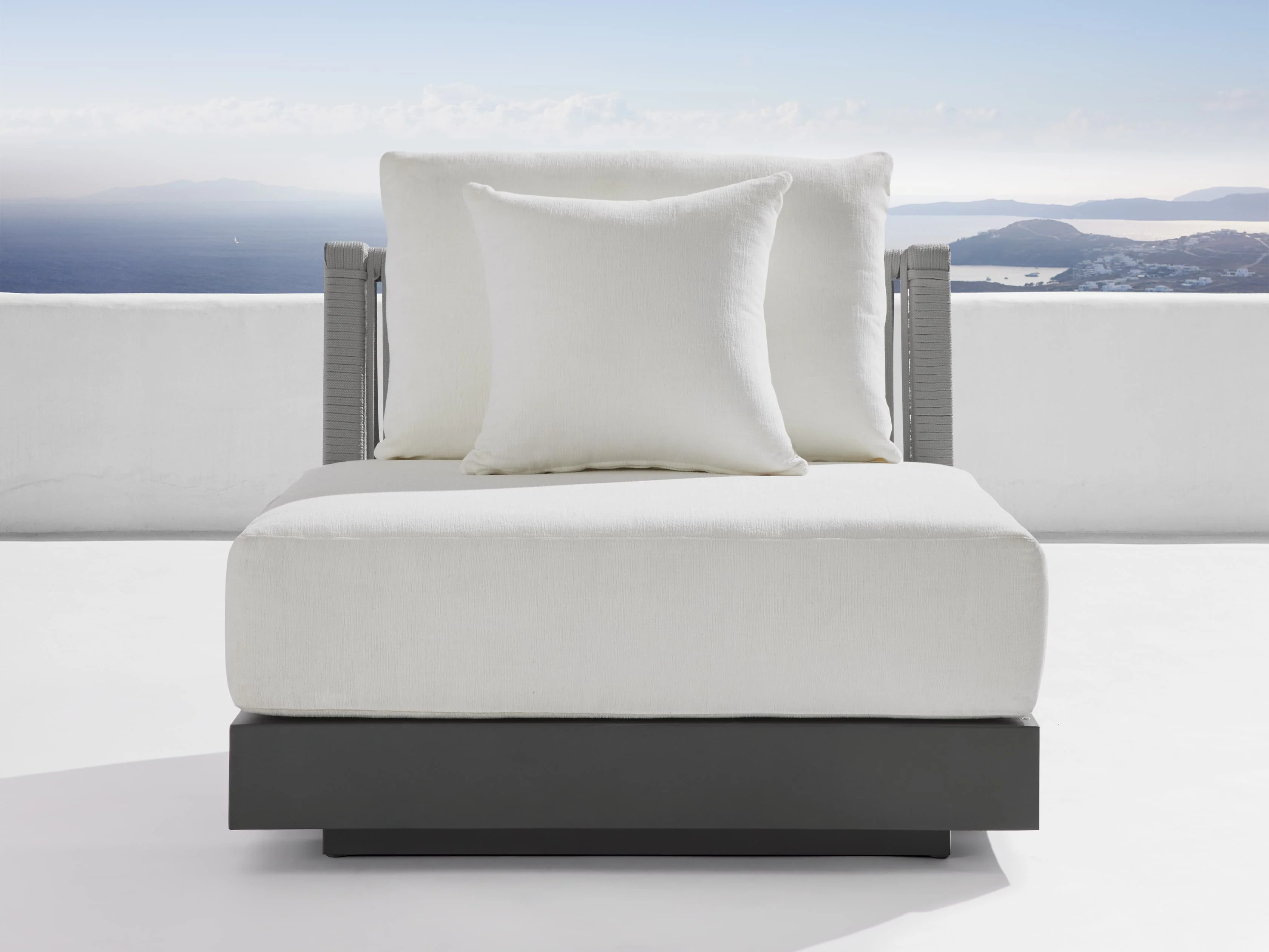 Naxos Outdoor Armless Chair