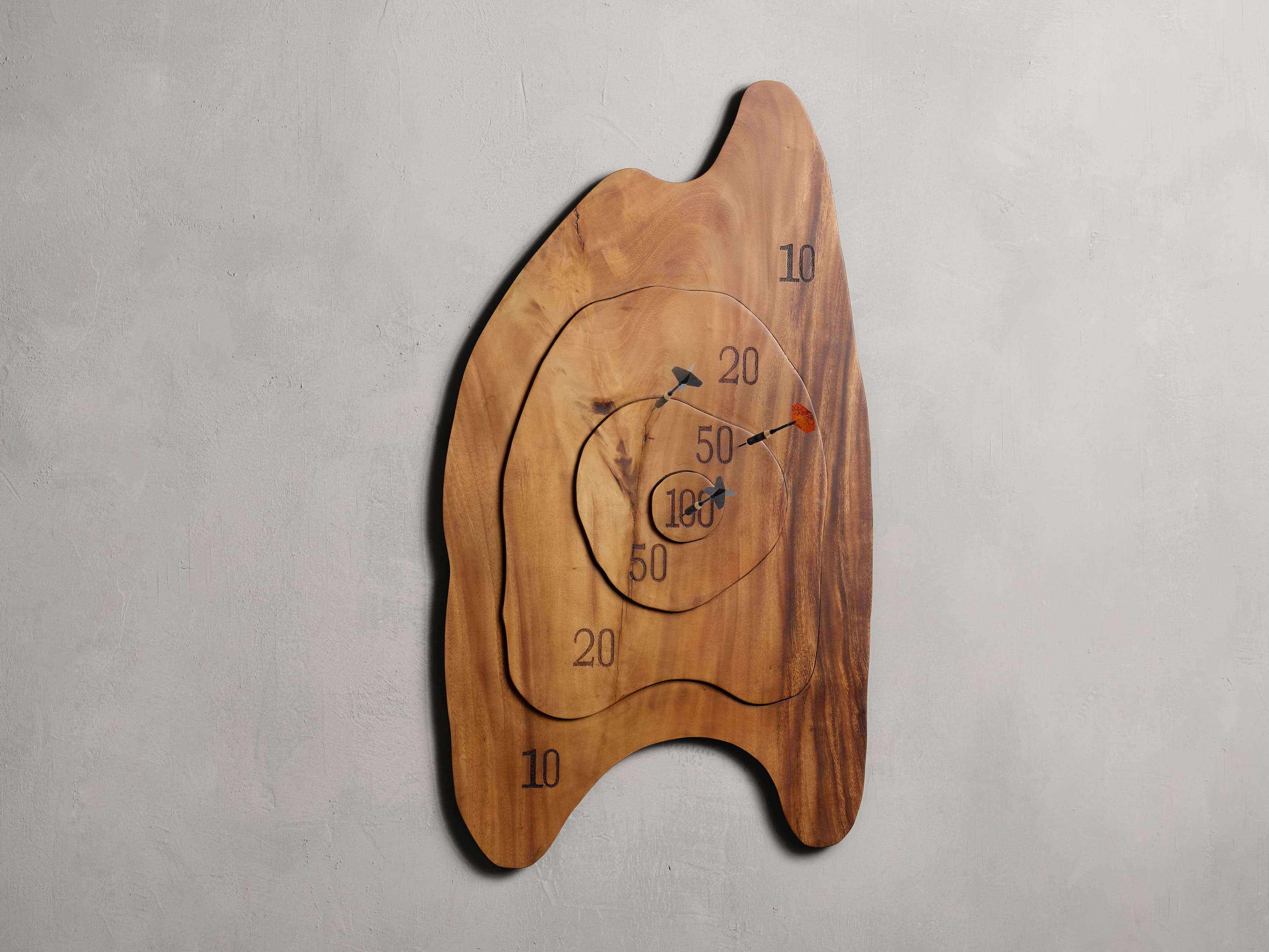 Reclaimed Wood Dart Board