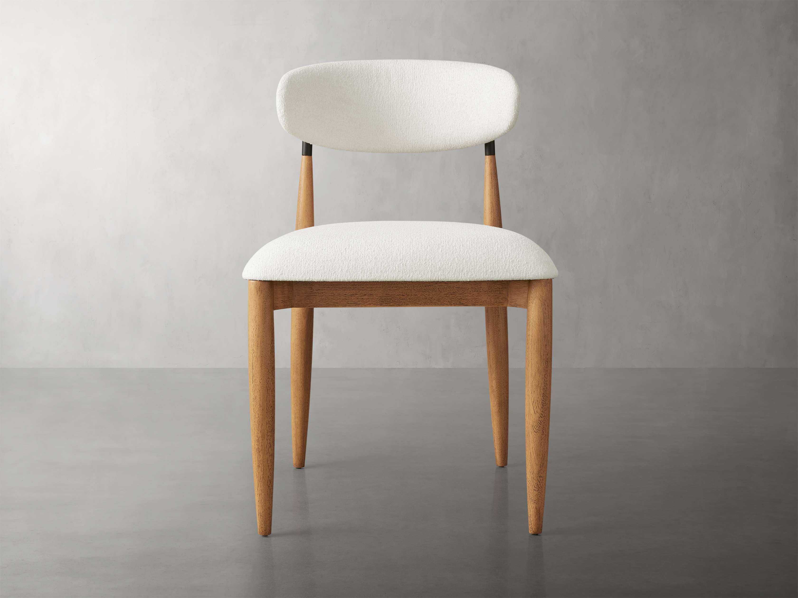 Jagger Dining Side Chair in Natural with Oil Rubbed Bronze