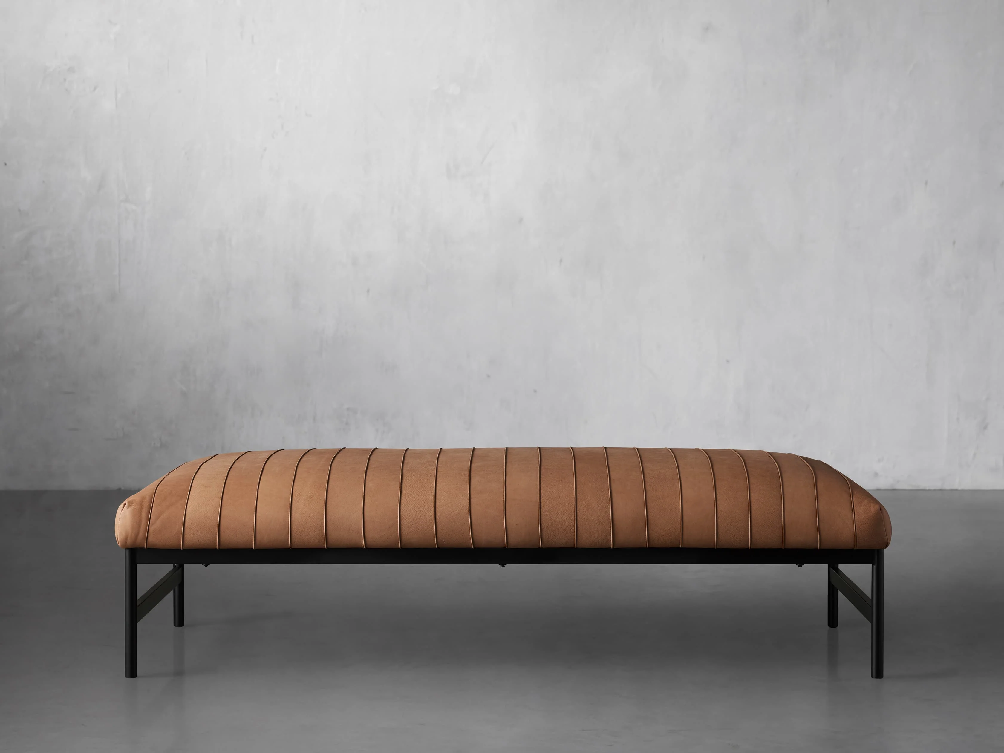 Antwerp Leather Bench