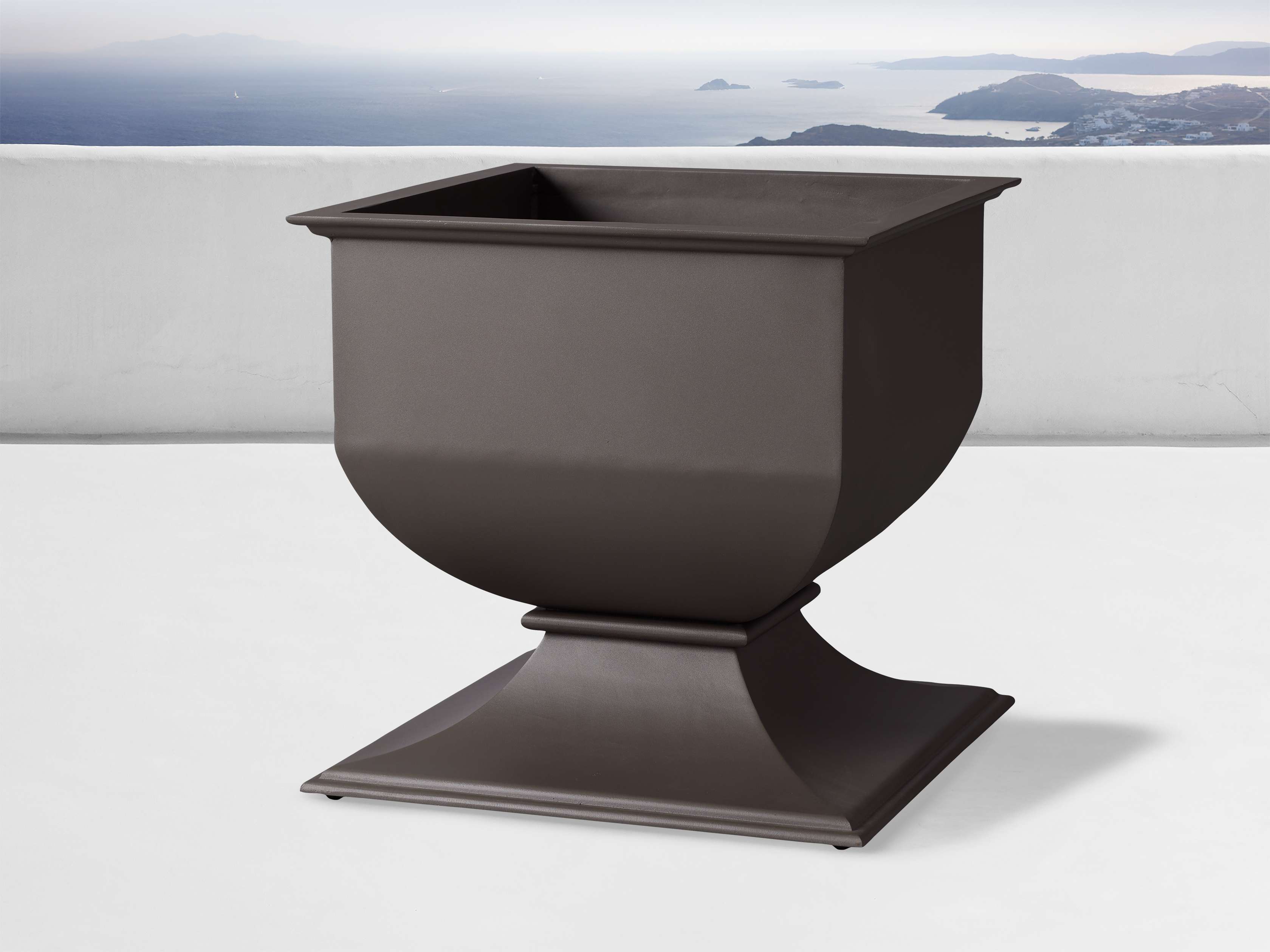 Footed Outdoor Planter