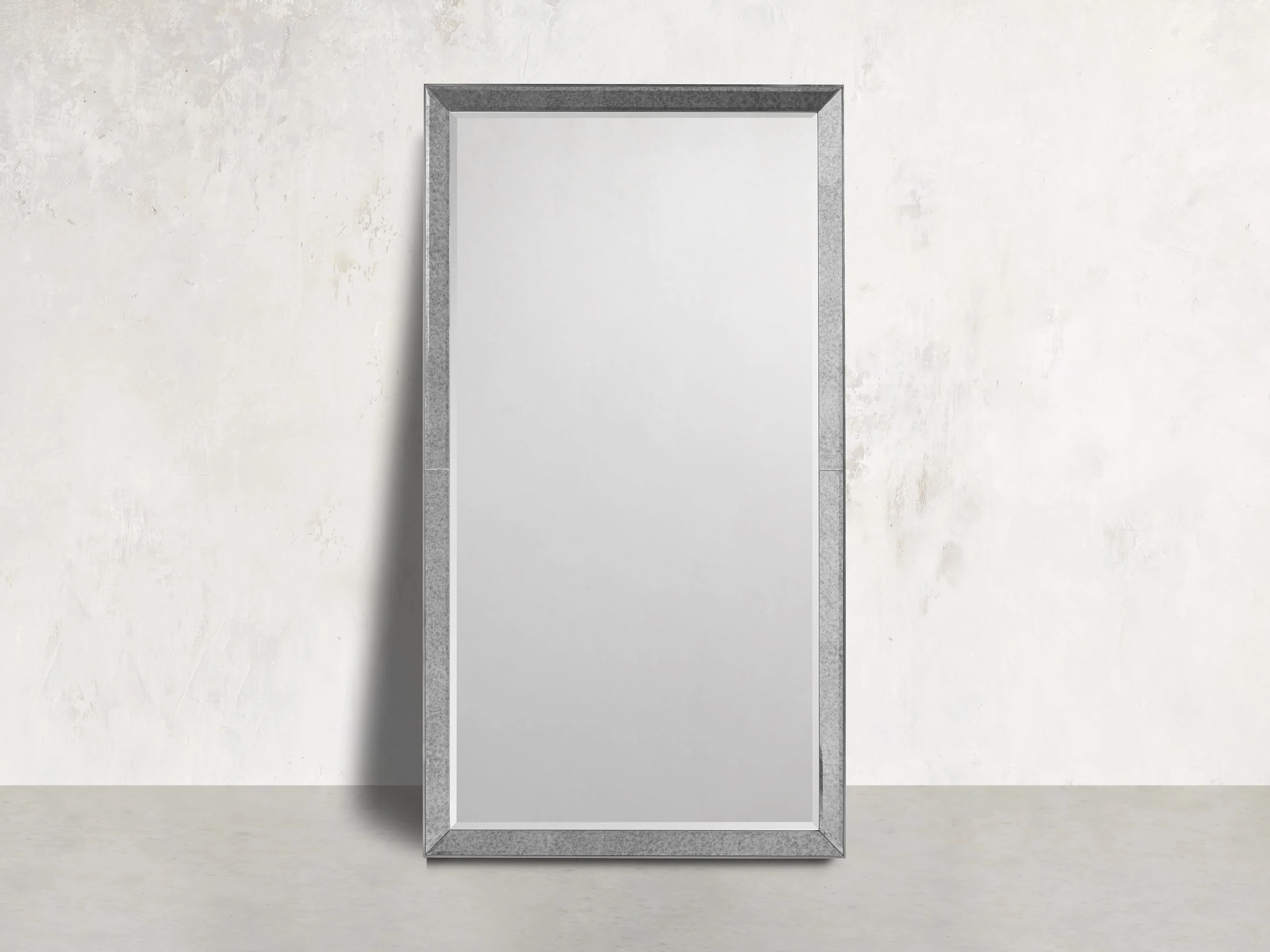 Maison Grand Floor Mirror in Silver