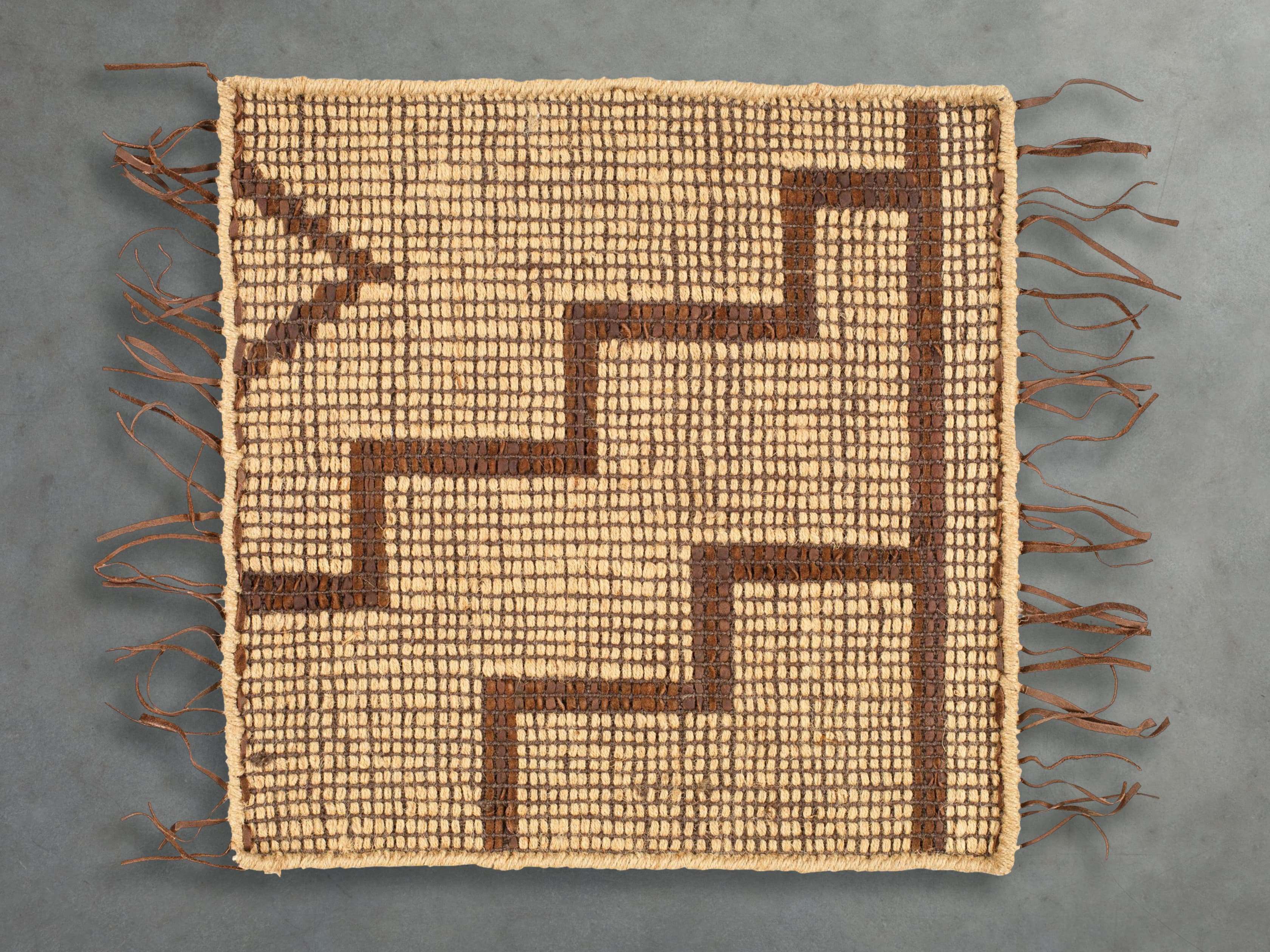 Touareg Rug Swatch in Brown