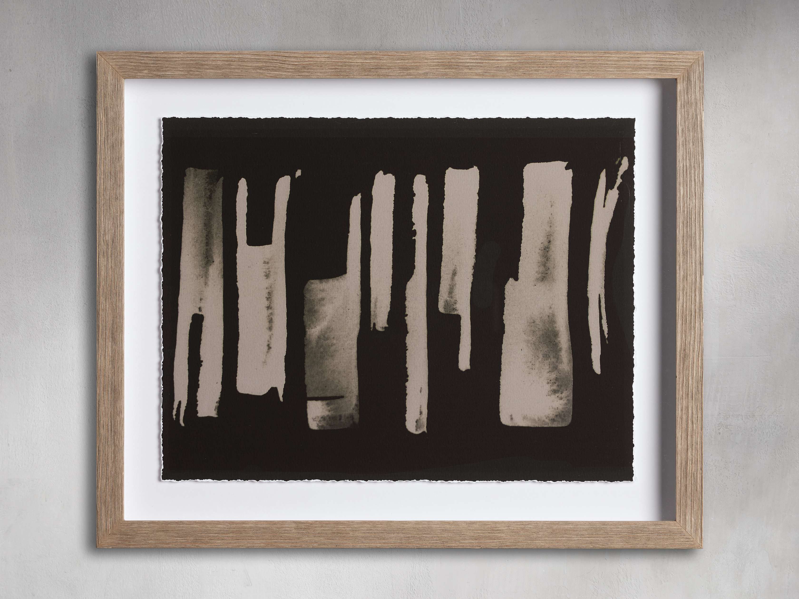Ashen Framed Print III