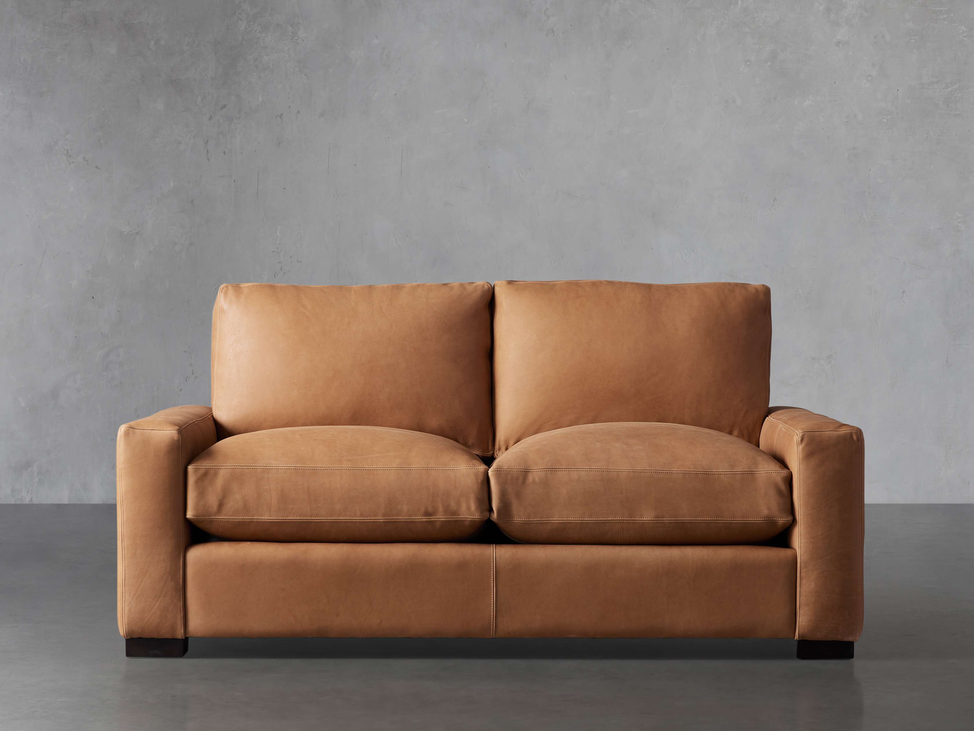 Remington Leather Apartment Sofa