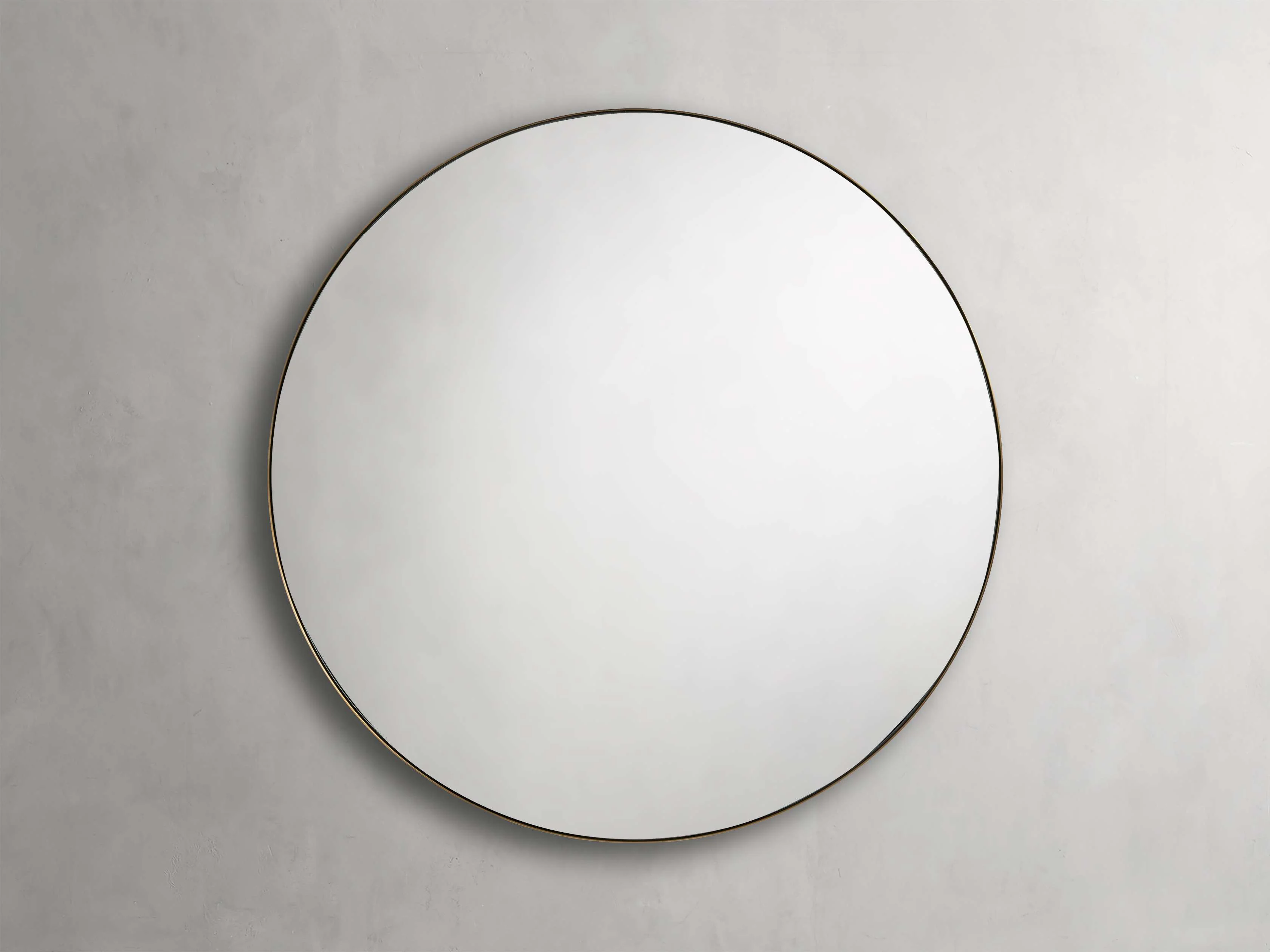 Lira Round Mirror