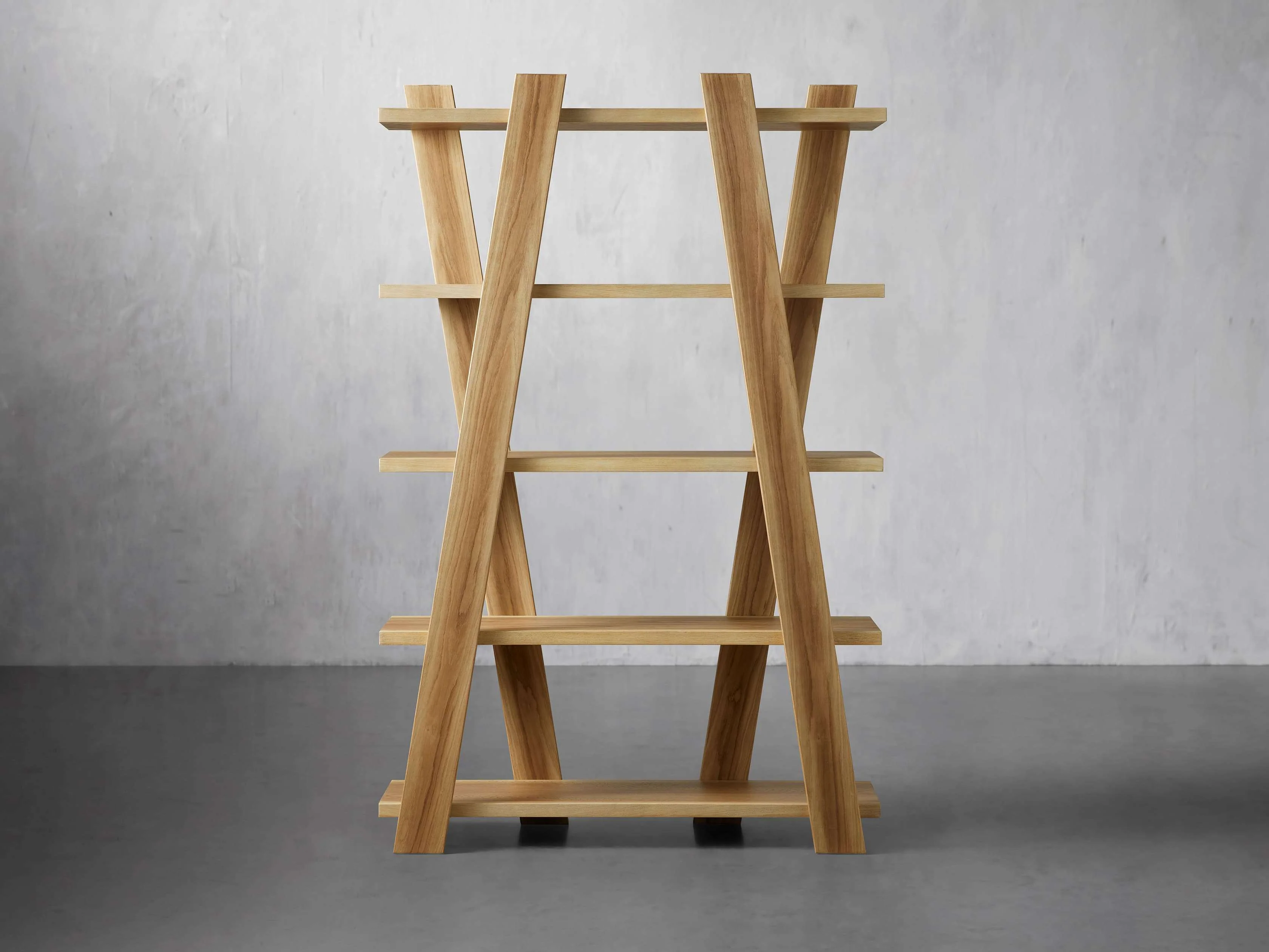 Mihaela Bookcase in Vin Alb