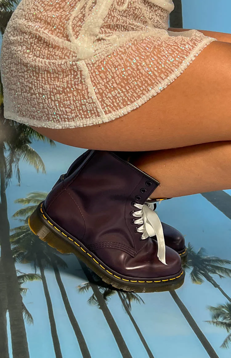 Dr. Martens 1460 8 Eye Old Oxblood Boot