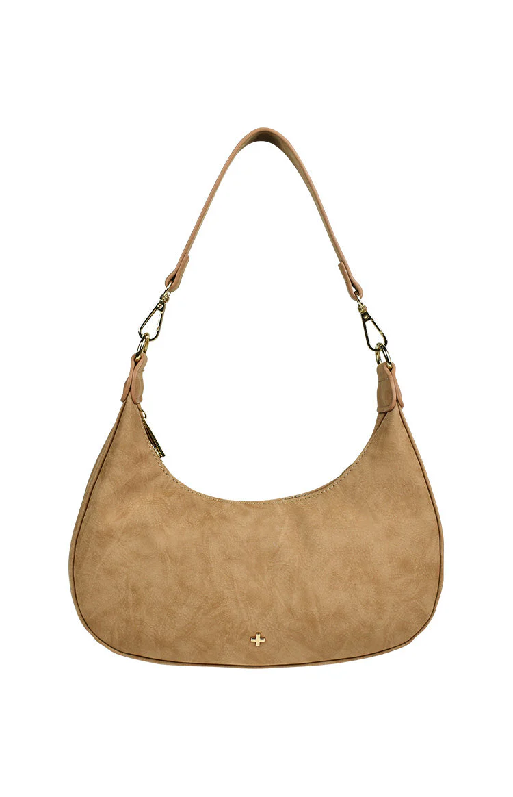 Peta And Jain Willow Camel Shoulder Bag