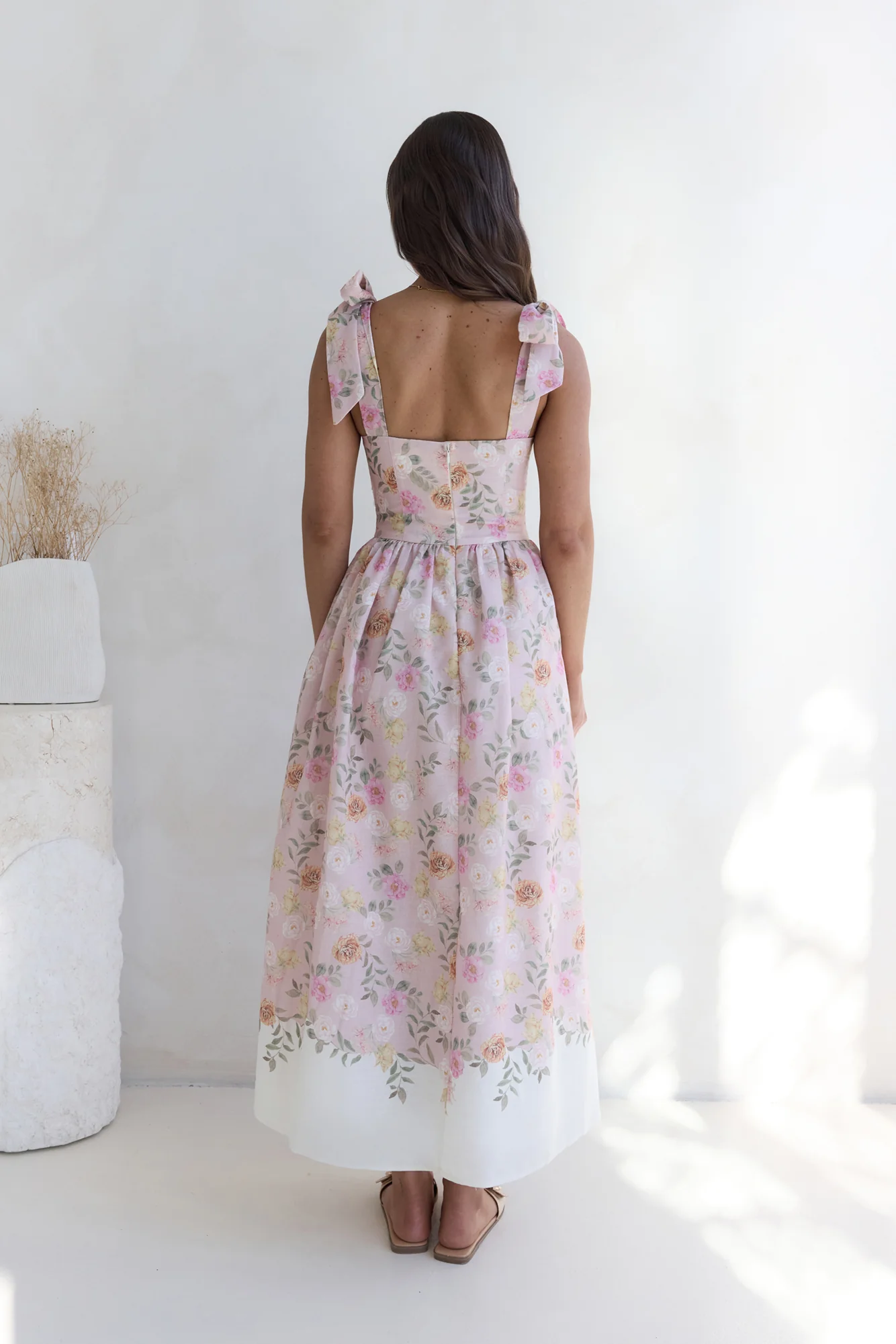 Sunflower Swing Maxi Dress Pink