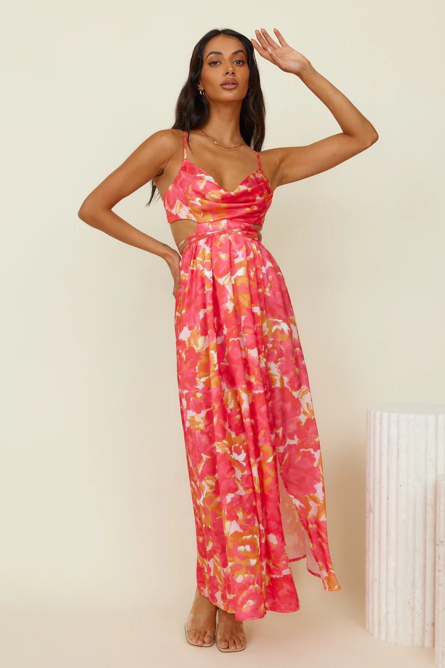 Atelier Of Love Maxi Dress Red