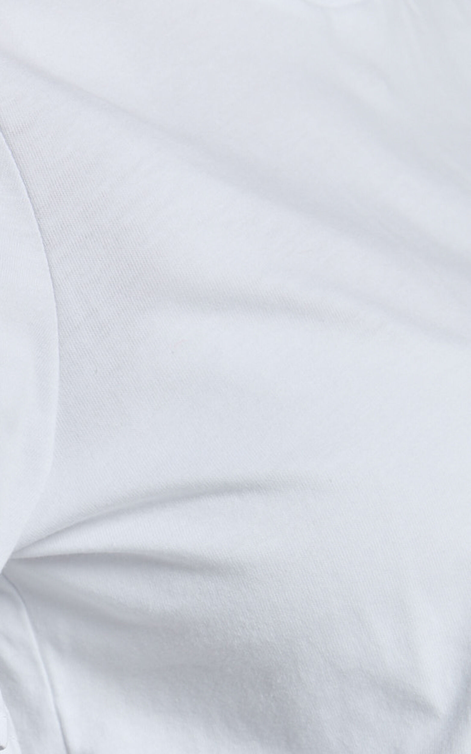 Closer To Home Tee - Ruffle Sleeve Tee in White