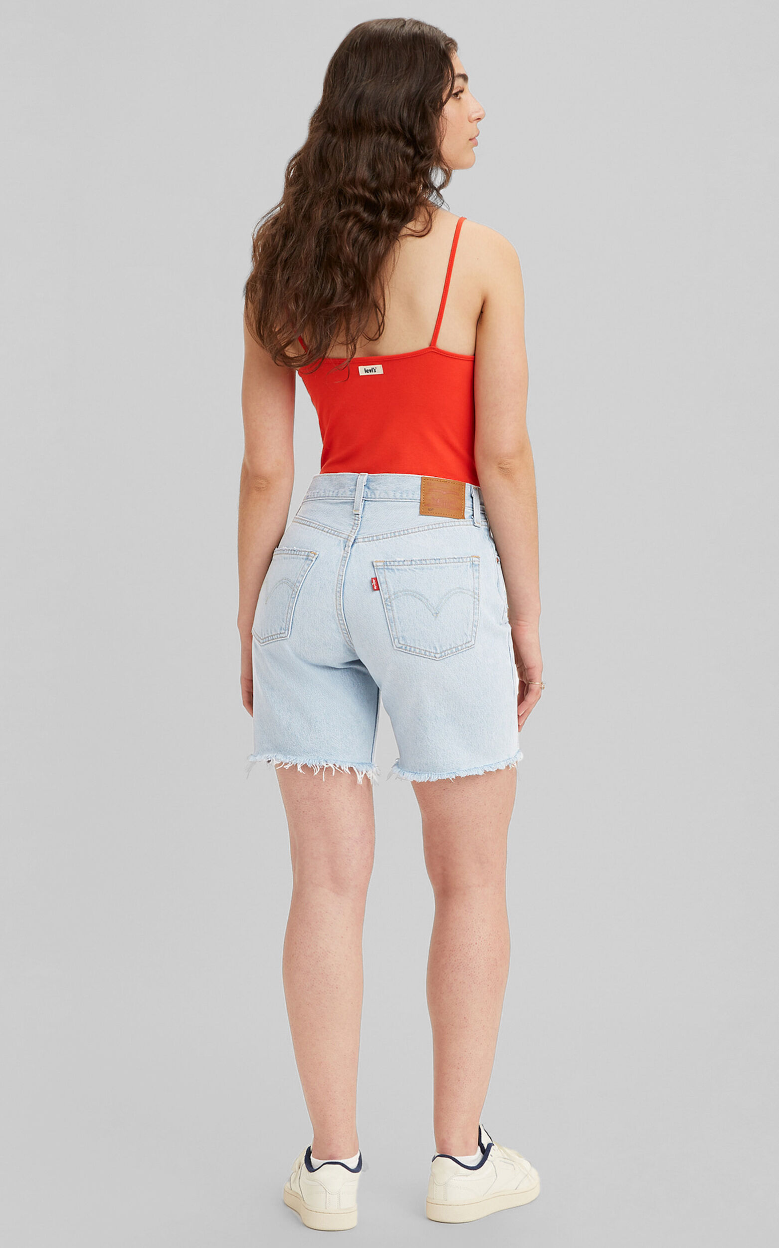 Levi's - 90s 501 Denim Short in YESTERDAYS NEWS - LIGHT INDIGO DESTRUCTED