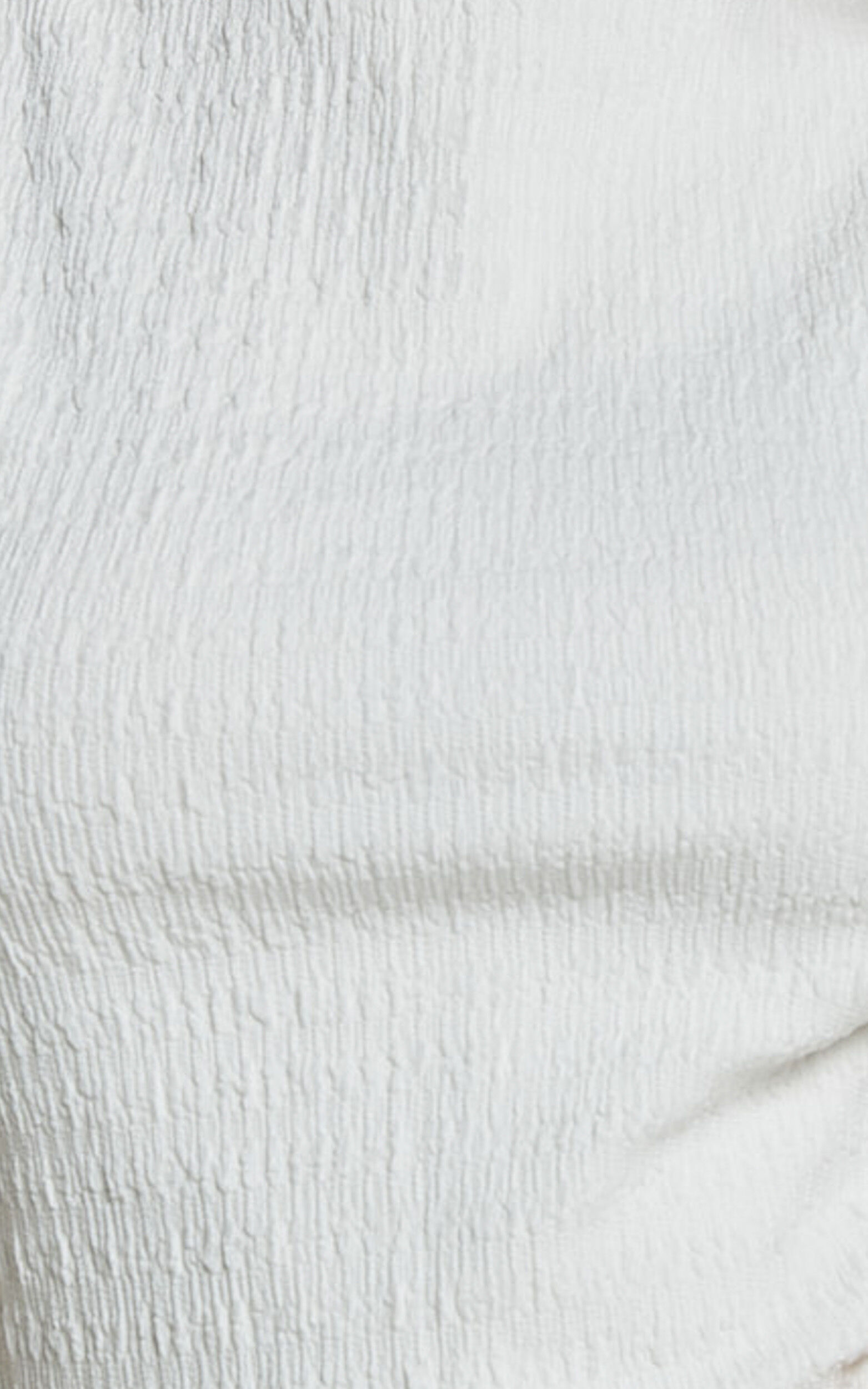 Brionne Top - High Neck Cap Sleeve Top in White