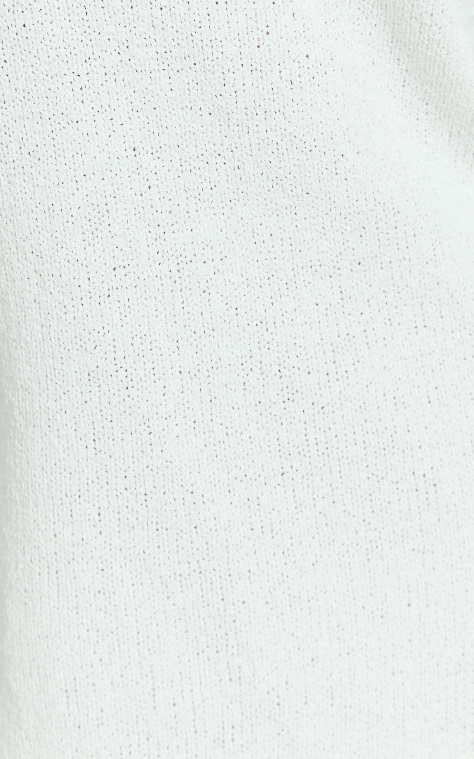 Adella Mini Dress - Knit Off The Shoulder Dress in White