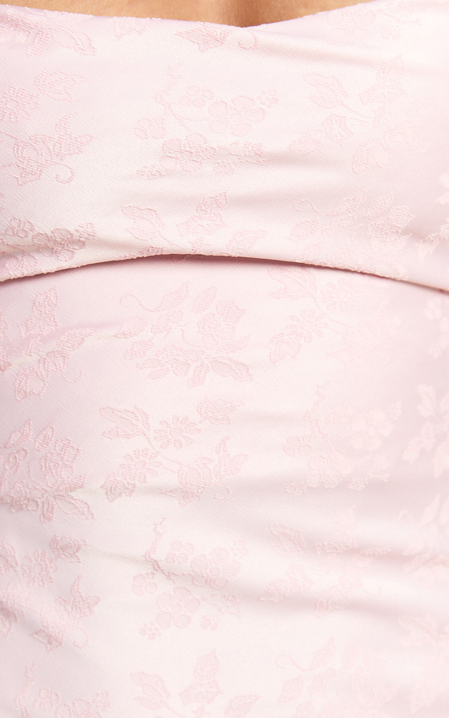 Marvie Midi Dress - Cowl Neck Tie strap detaling Dress in Pink