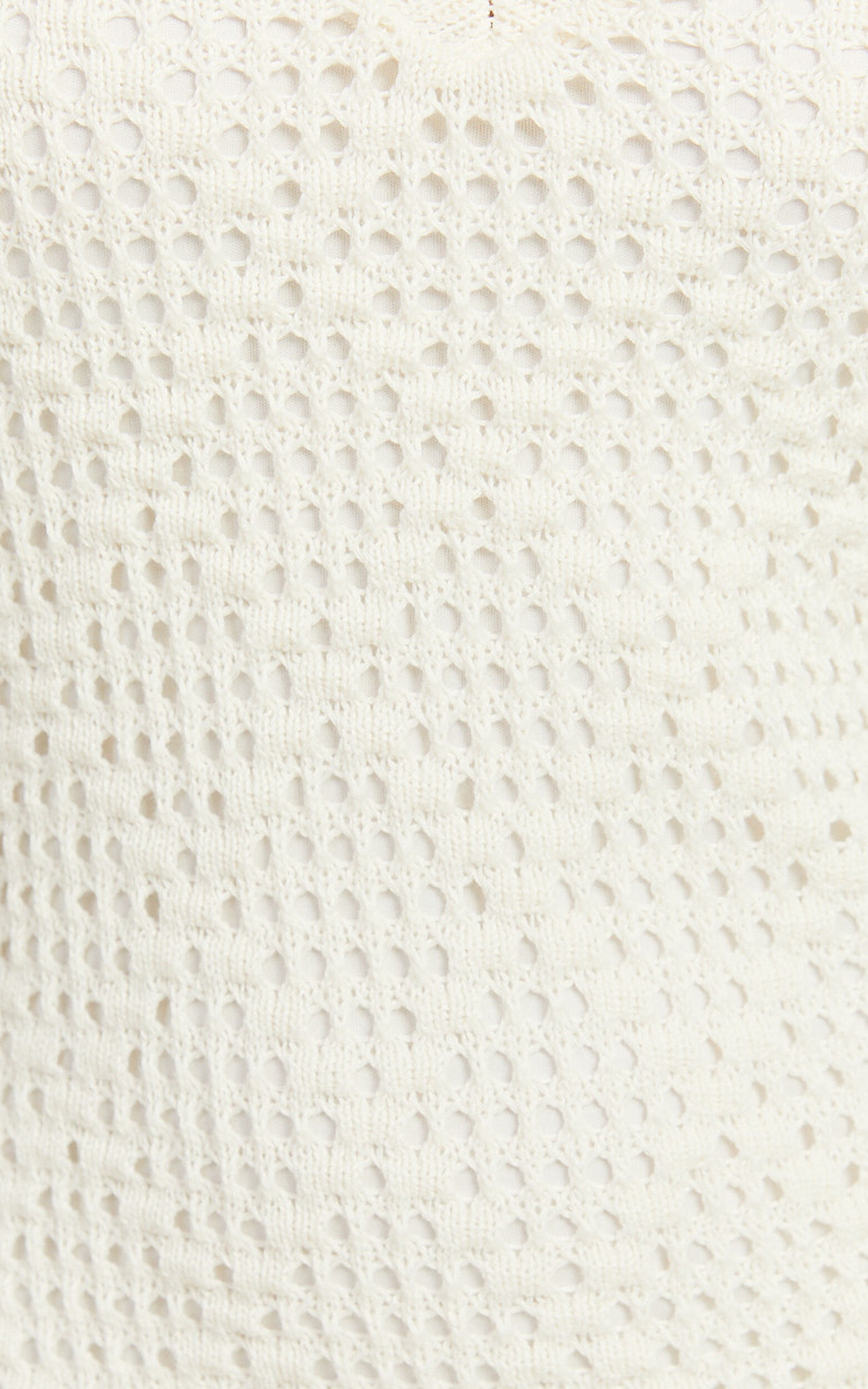 Kisha Maxi Dress - Crochet Tie Back Detail Dress in White