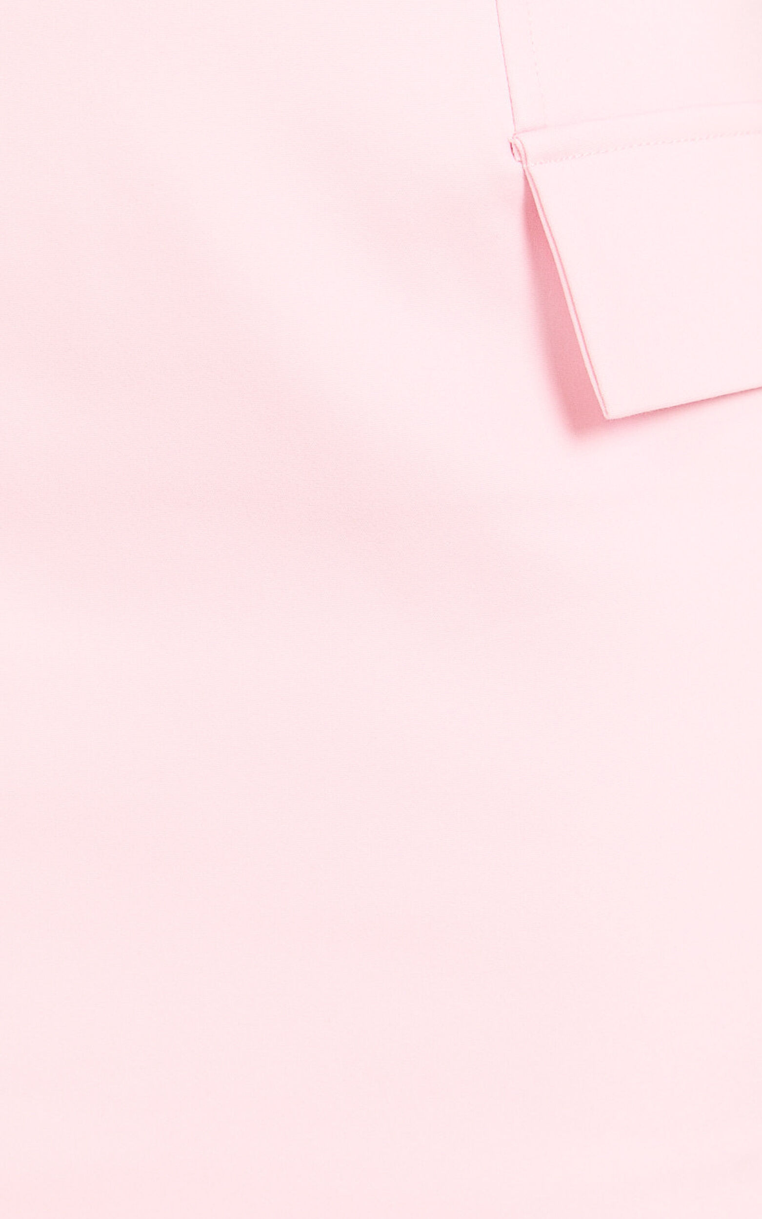 Florence Mini Skirt - Faux Pocket A Line Skirt in Pale Pink