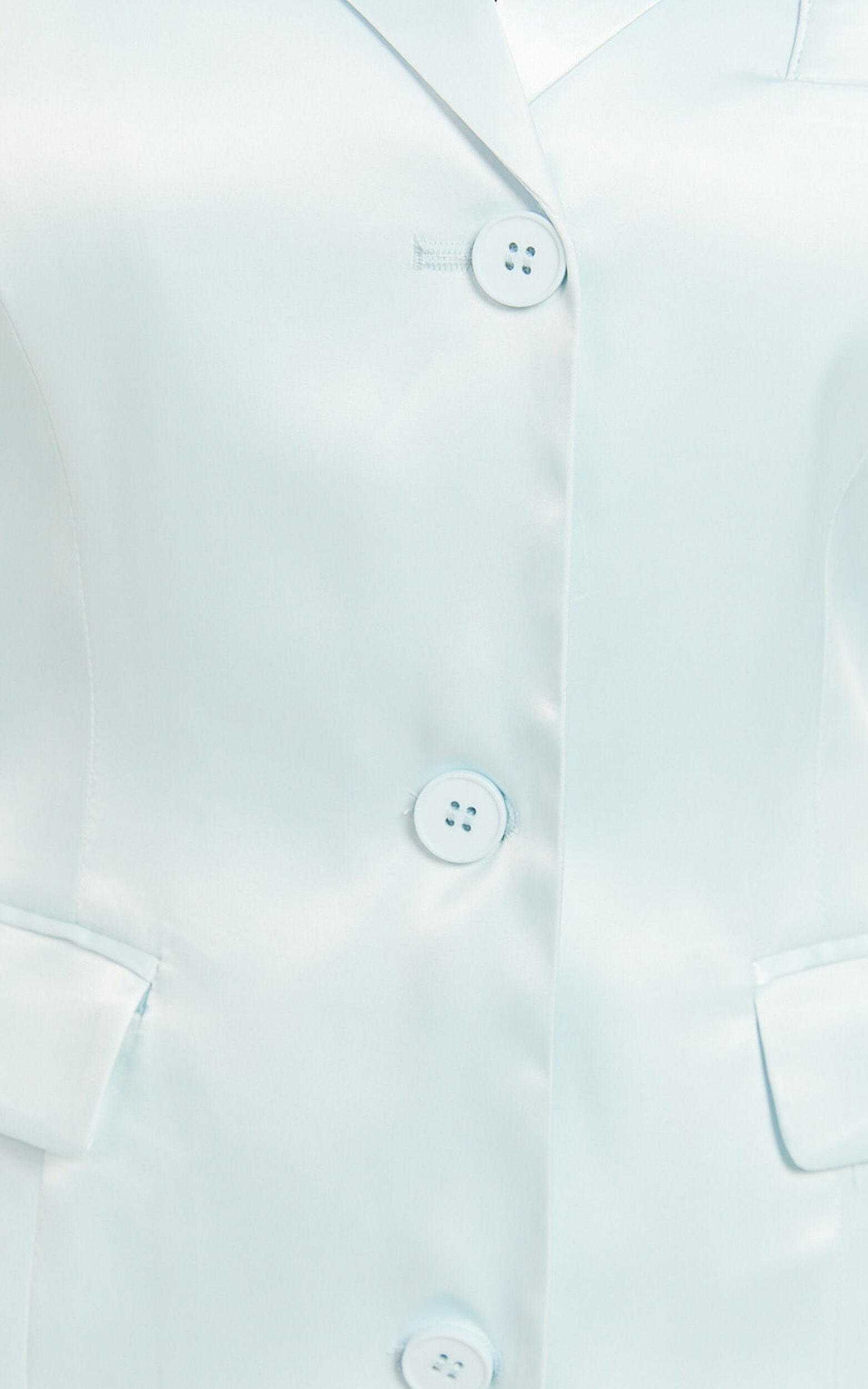 Lioness - Leo Cinched Blazer in Pale Blue