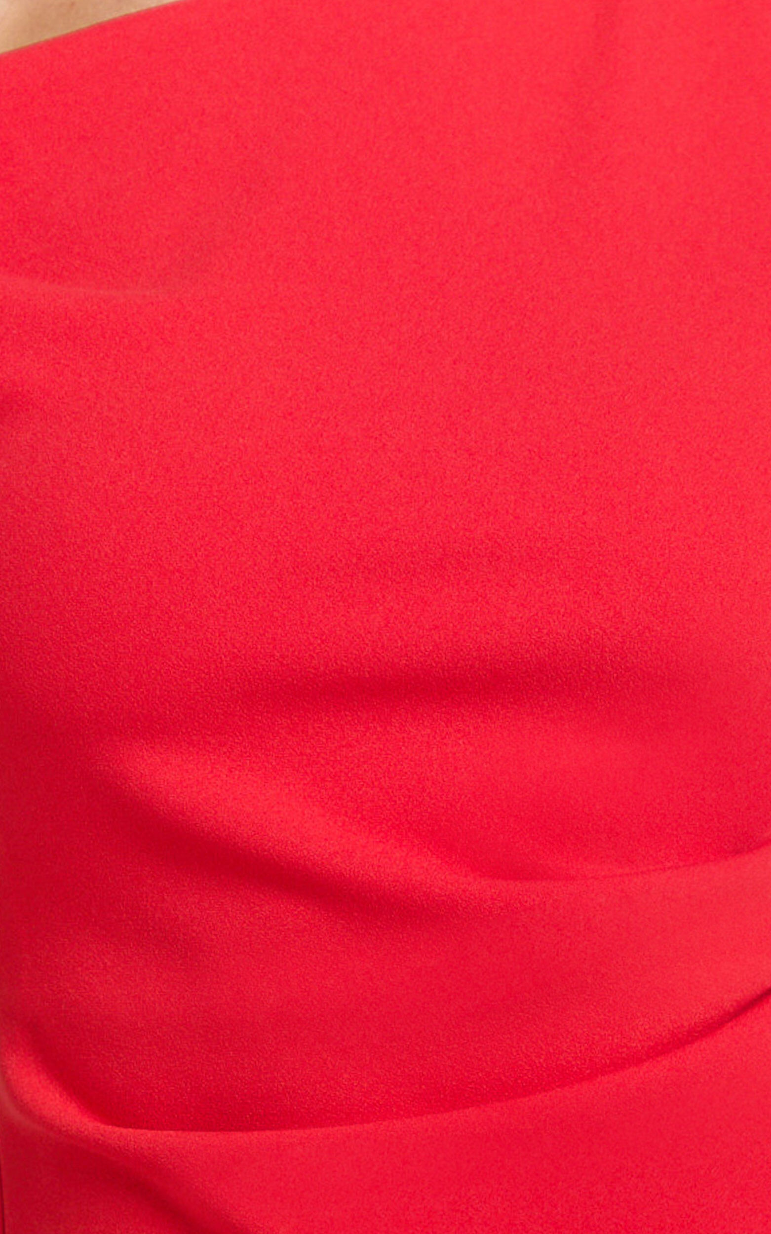 Vilma Mini Dress - One Shoulder Bodycon Dress in Red