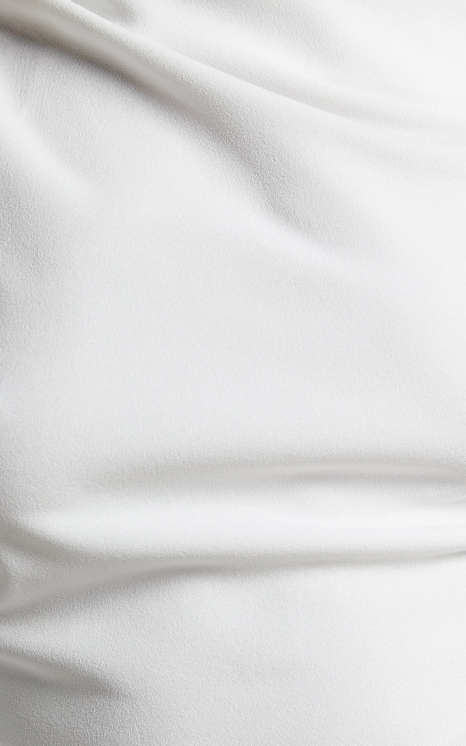 Nalfie Top - Asymmetrical Top in White