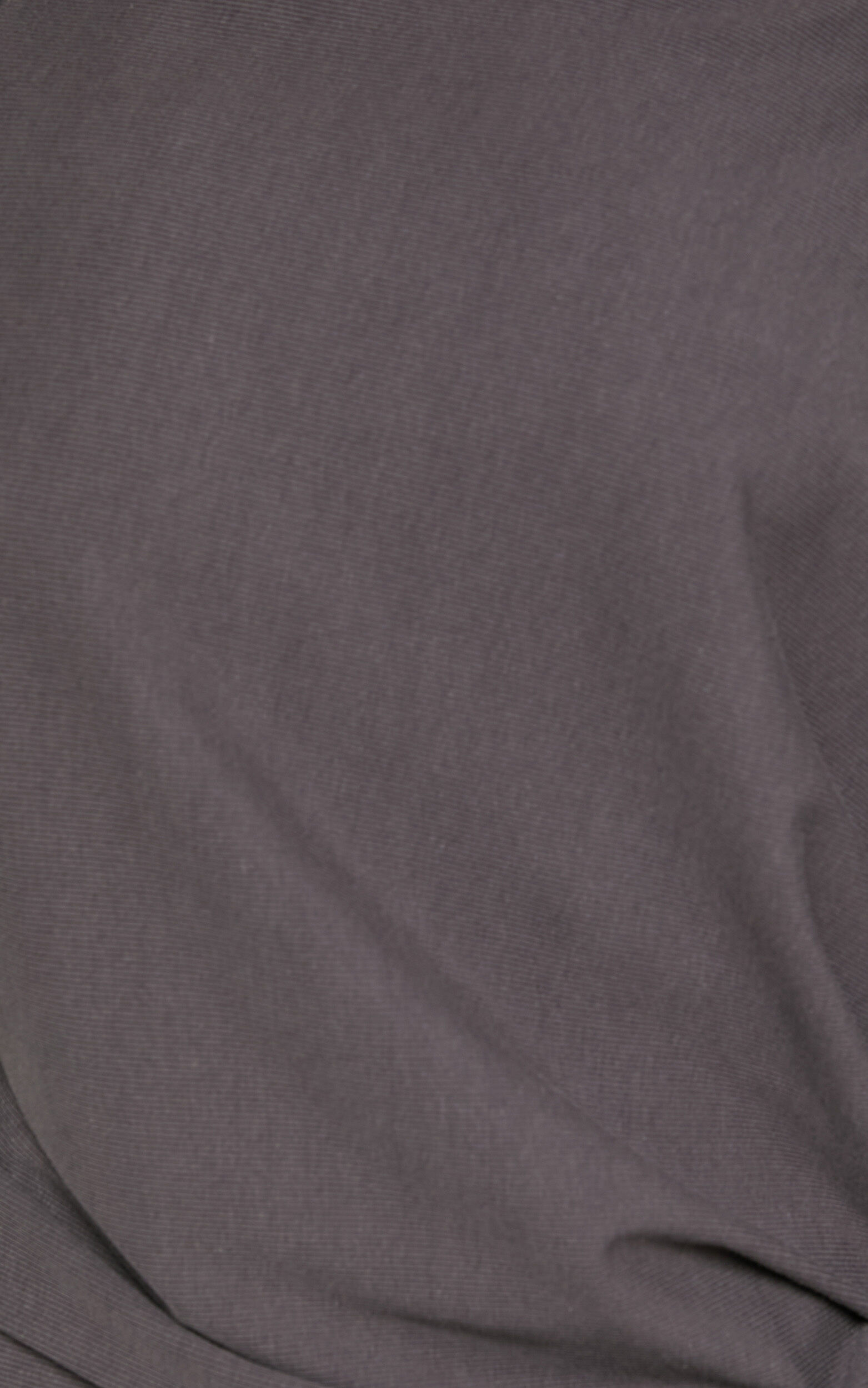 Fermina Mini Dress - Long Sleeve Bodycon Dress in Charcoal Rib