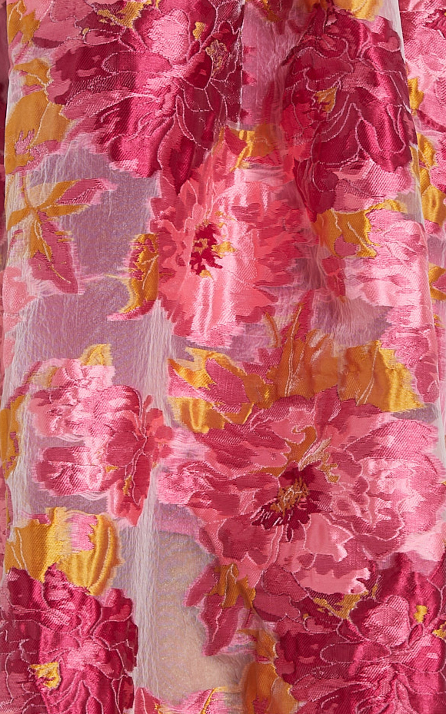 Brailey Midi Dress - Aline Corset Detail Dress in Light Pink