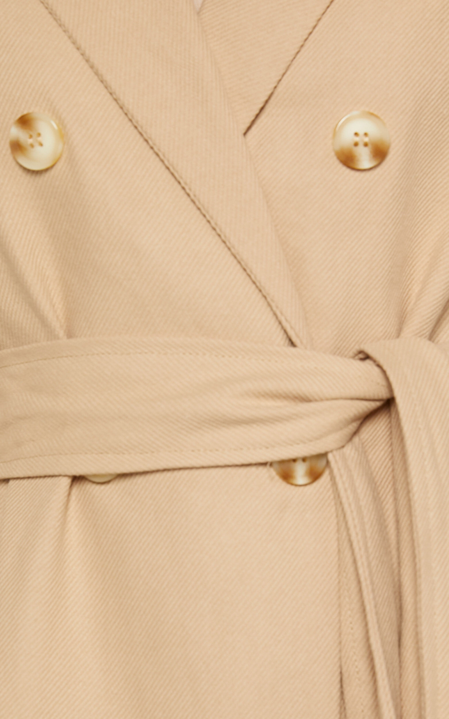 Cyrus Mini Dress - Waist Wrap Short Sleeve Blazer Mini Dress in Stone