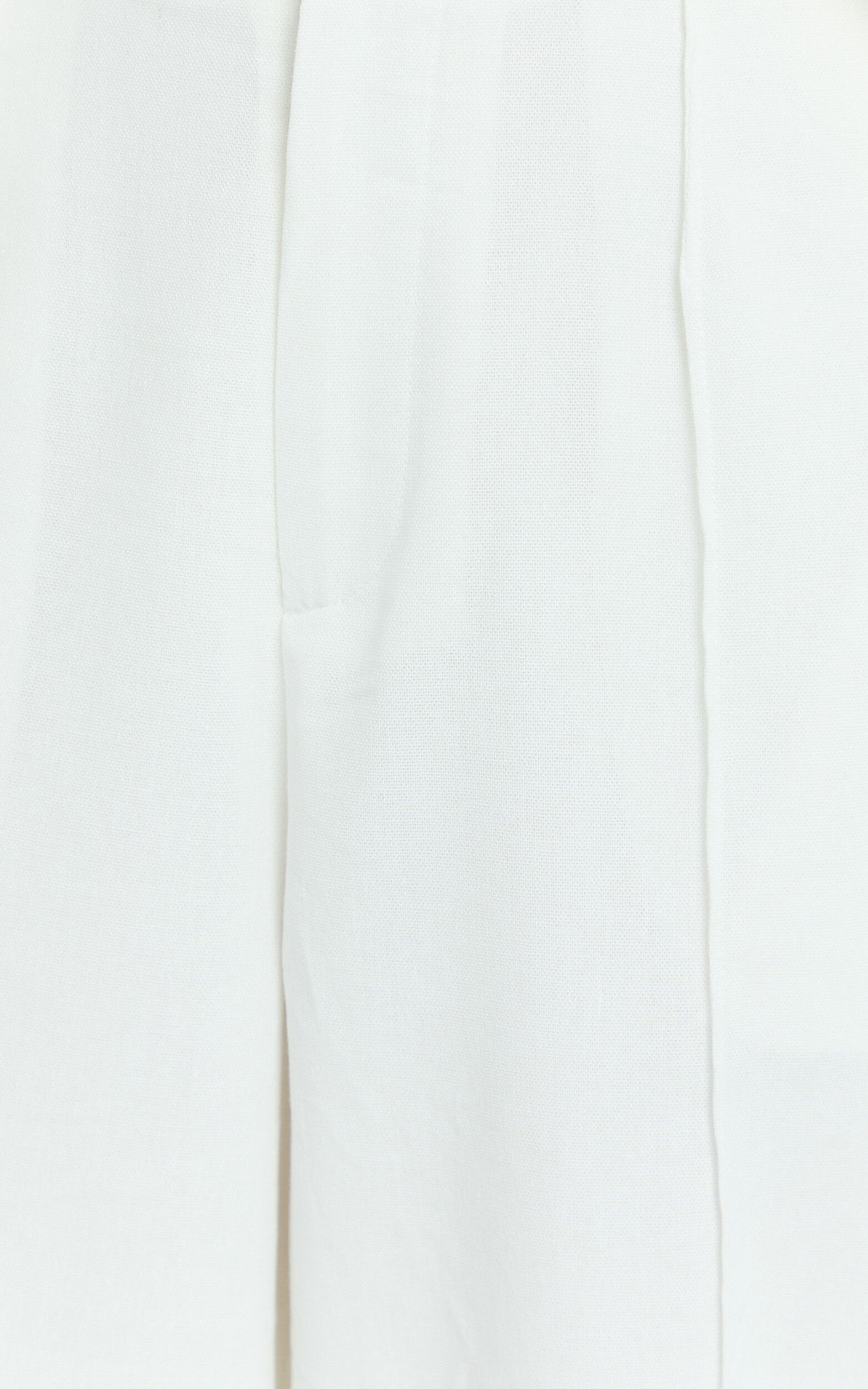 Juniper Pants - Linen Wide Leg Pants in White