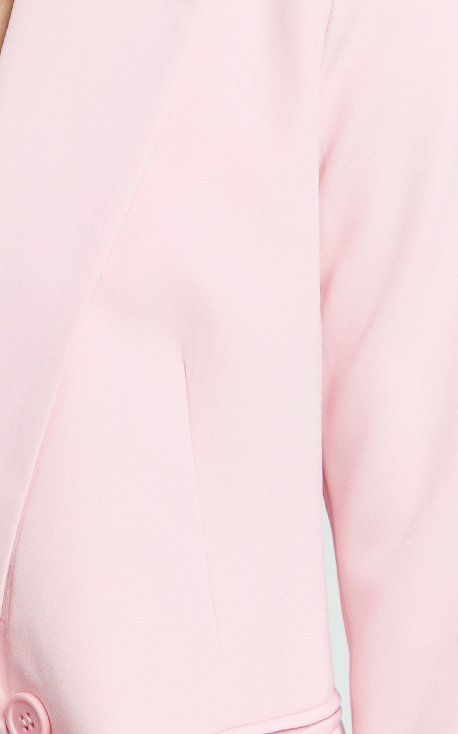 Hermie Blazer - Single Breasted Blazer in Pale Pink