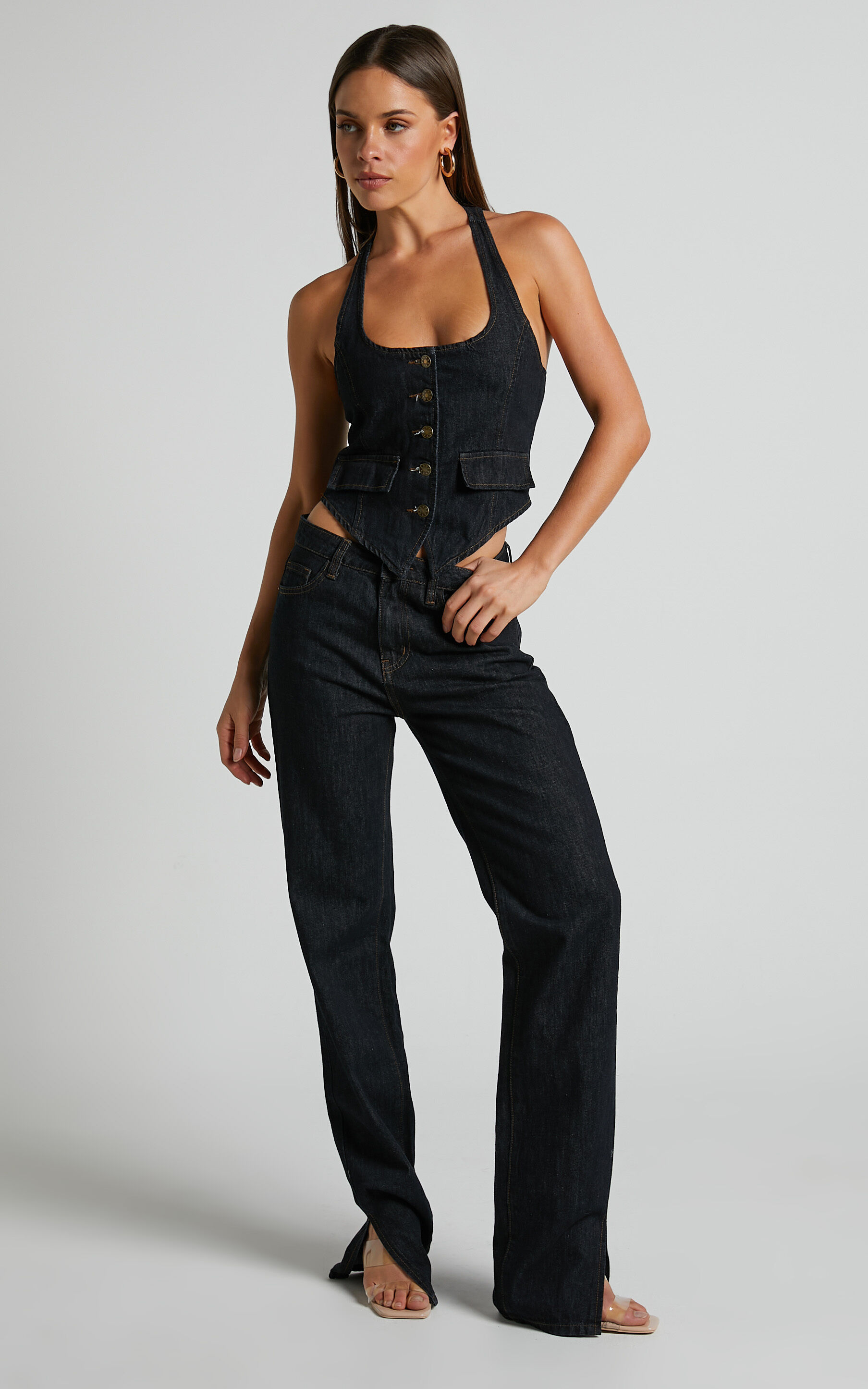 Lioness - Crawford Jeans in Dark Denim