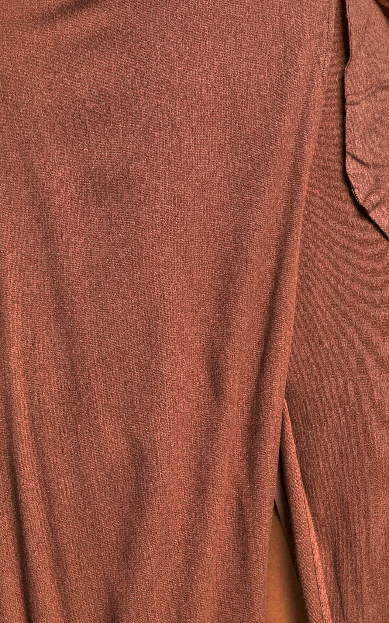 Break A Leg Maxi Skirt - Wrap Tie Skirt in Espresso