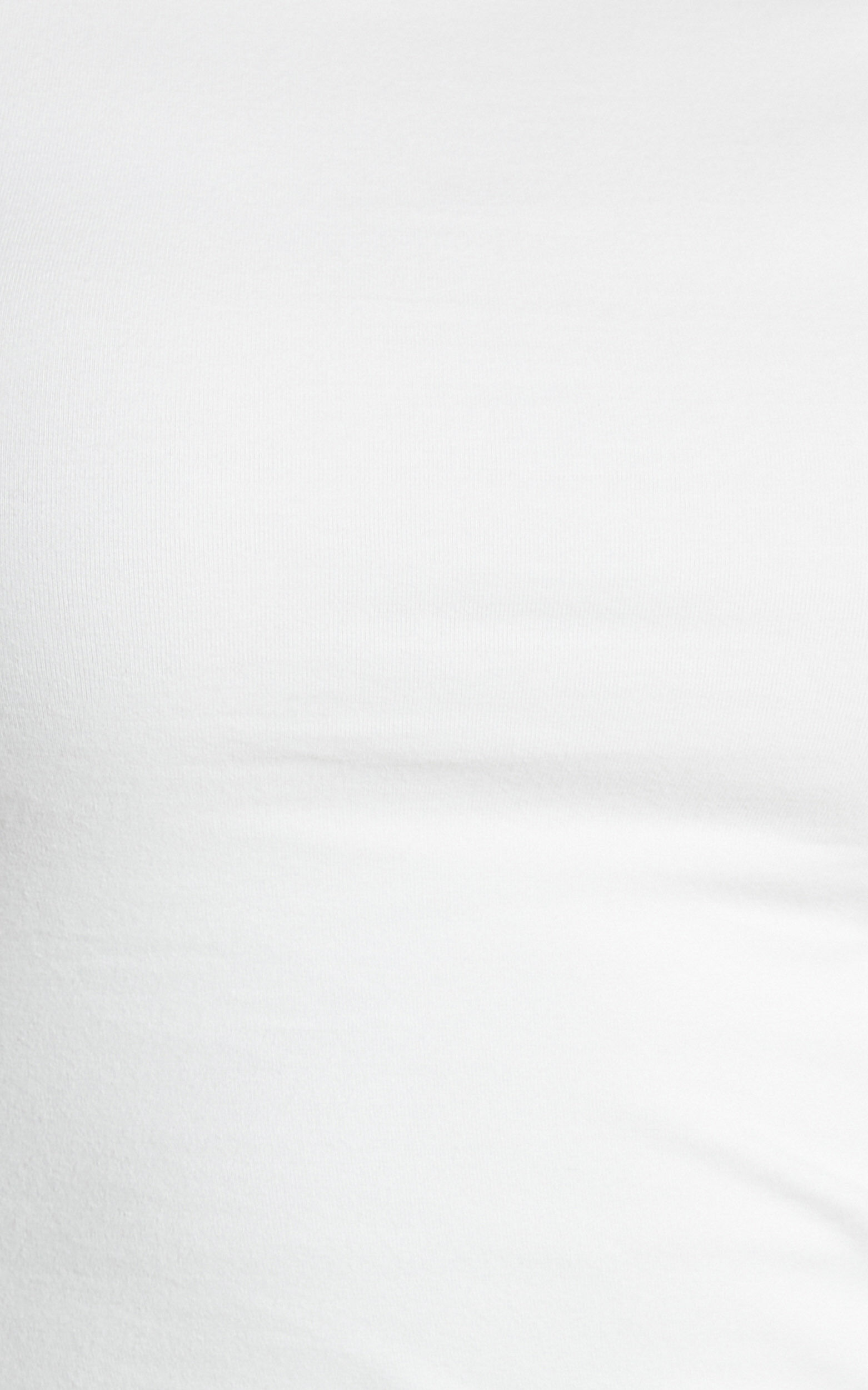 Alexie Tshirt - High Neckline Tshirt in White