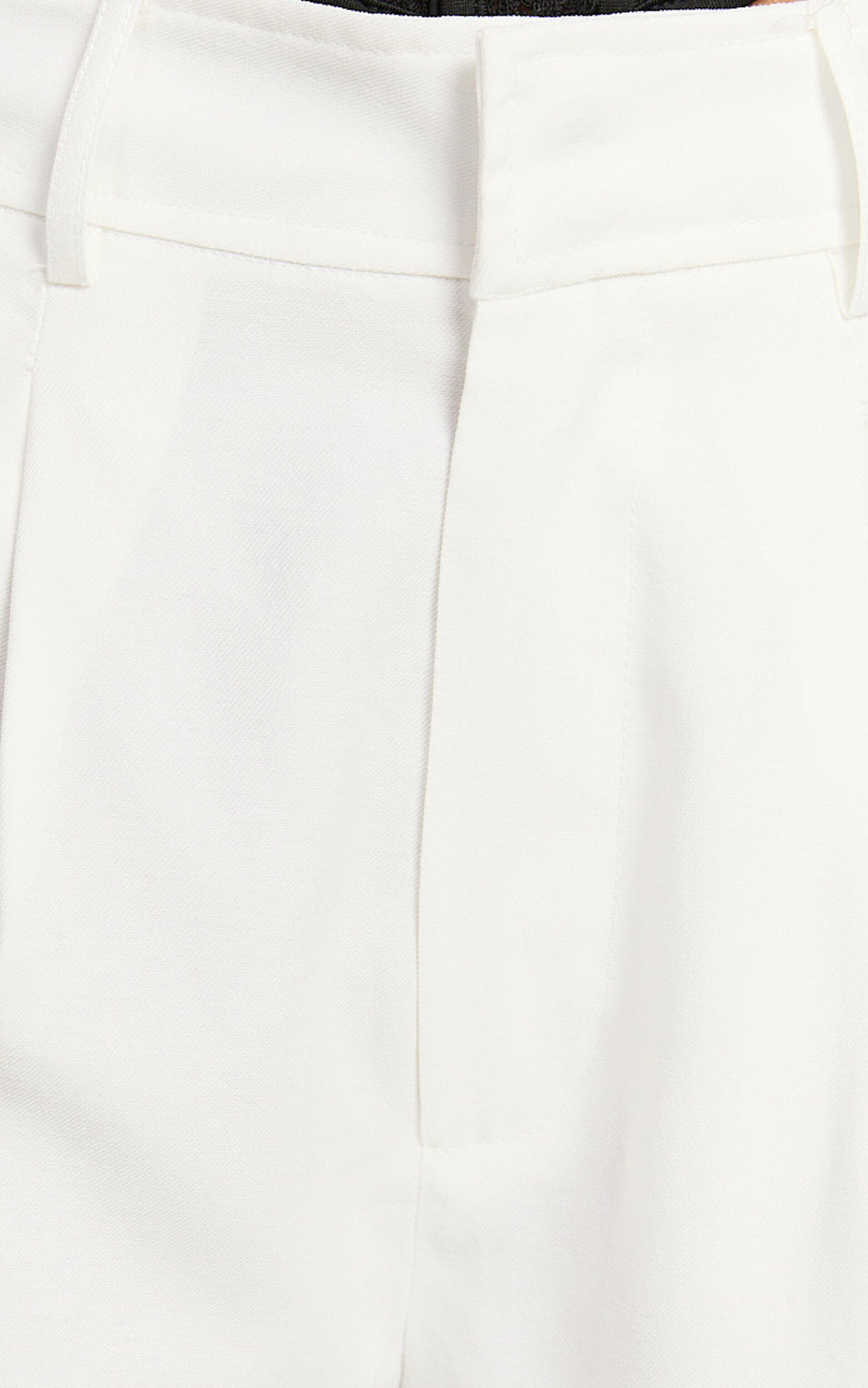 Augustus Pants - High Waisted Wide Leg Tailored Pants in White