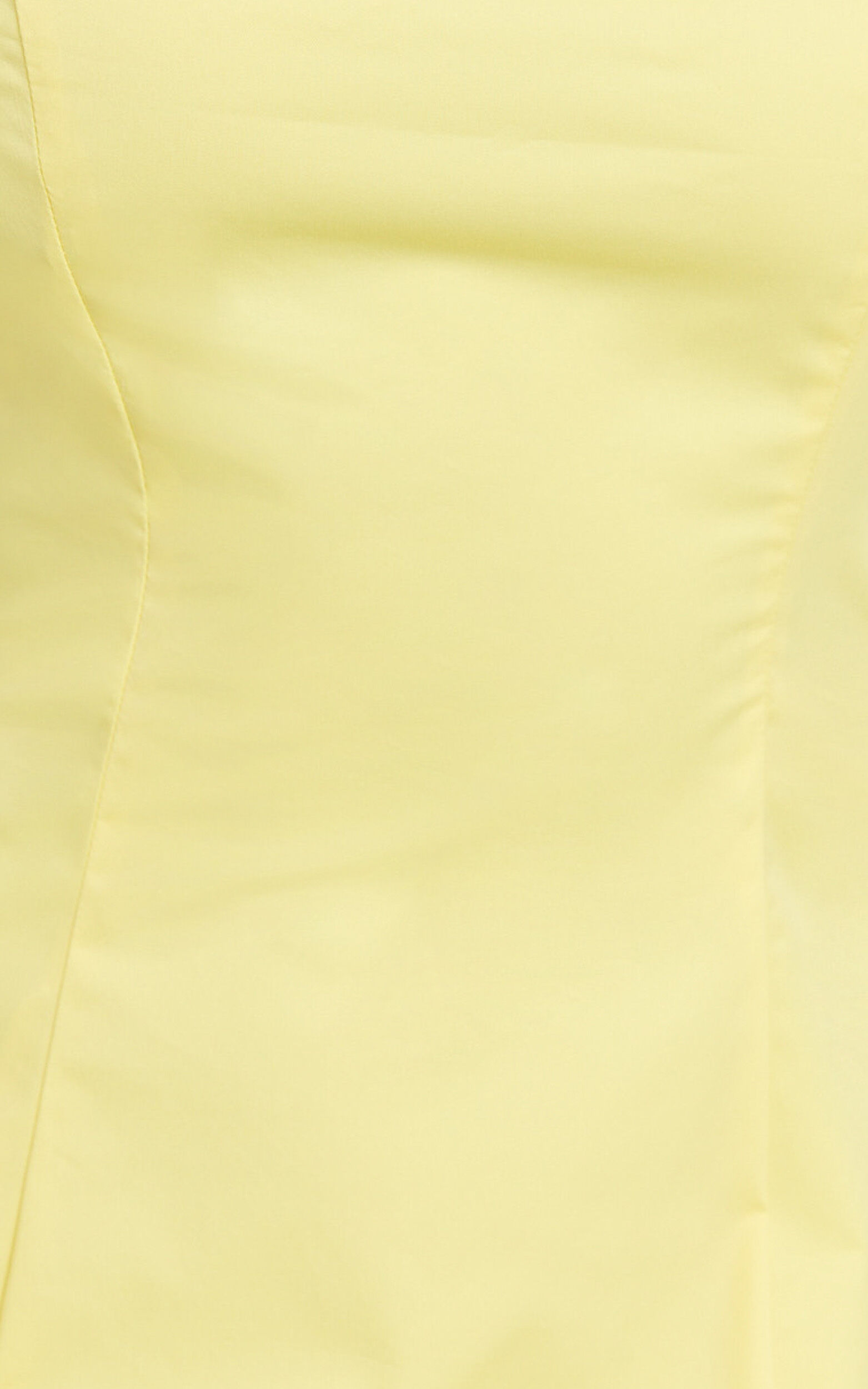 Narissa Midi Dress - Halter A Line Dress in Lemon