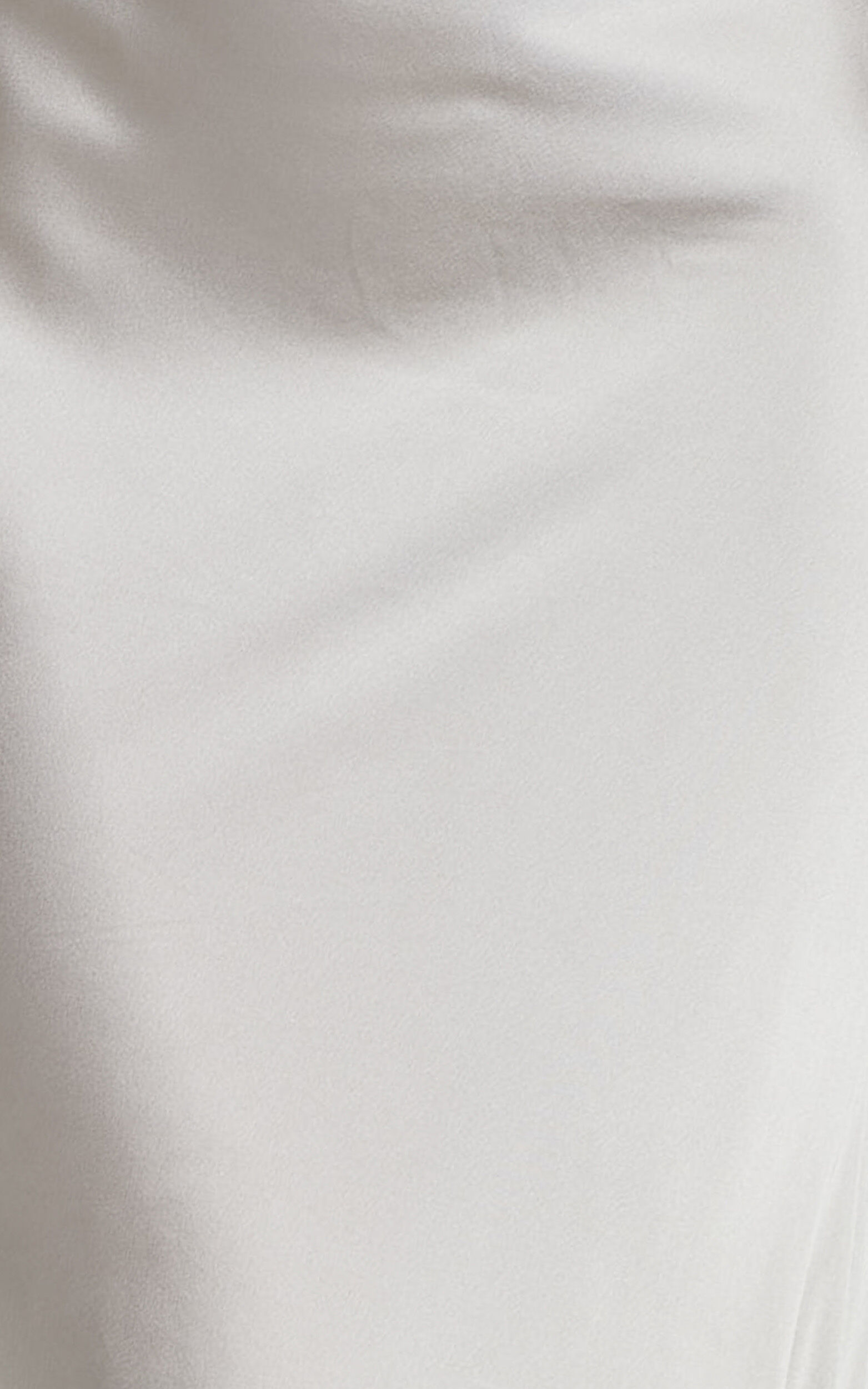 Lunaria Maxi Dress - Cowl Mermaid Slip Dress in Champagne