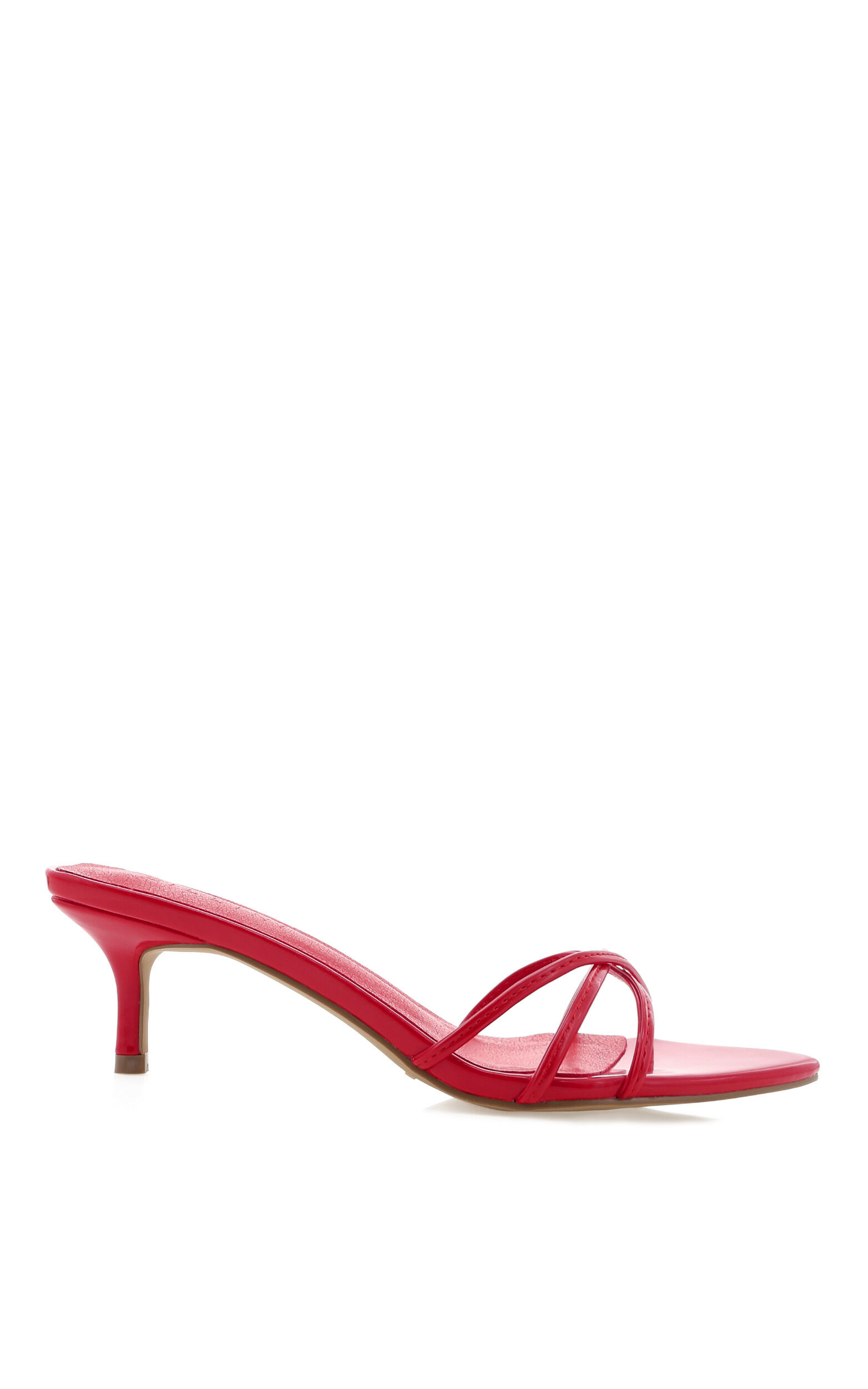 Billini - Jupiter Heels in Scarlet Shine