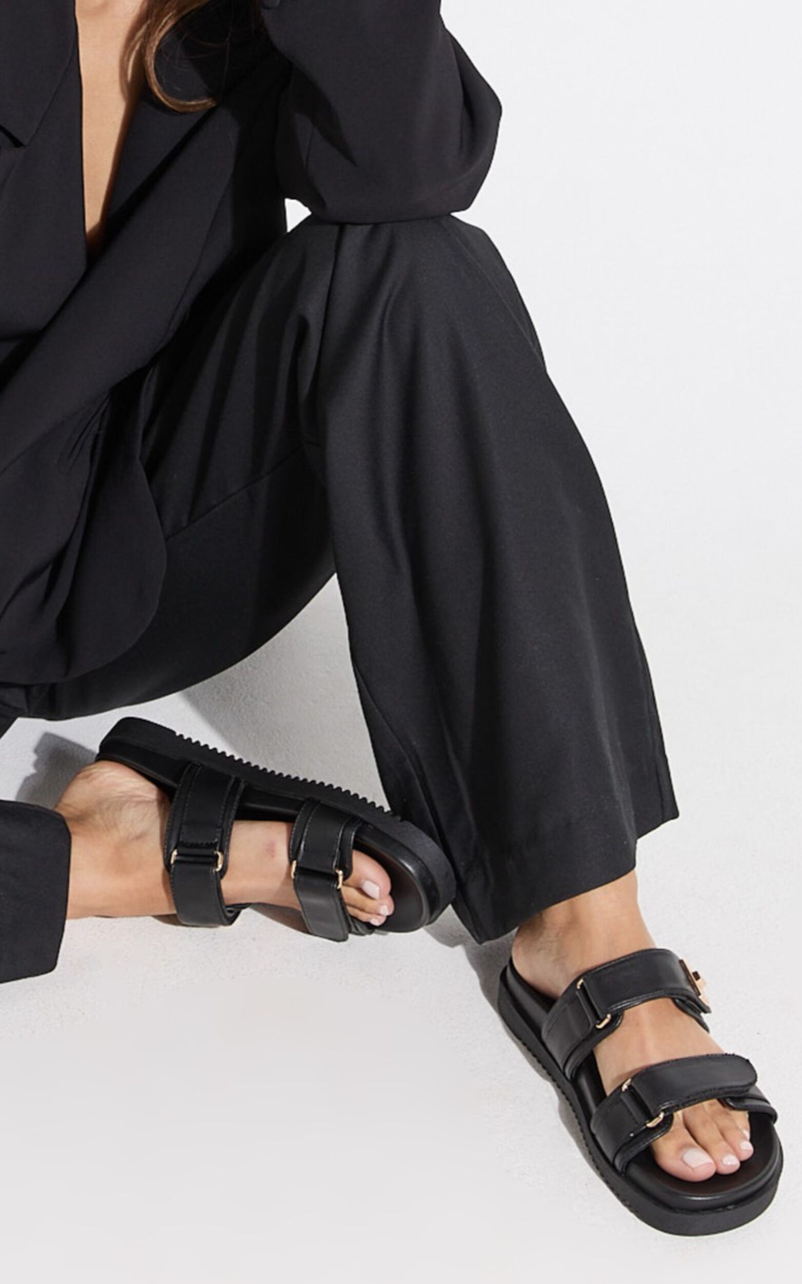 Billini - Amylee Slides in Black