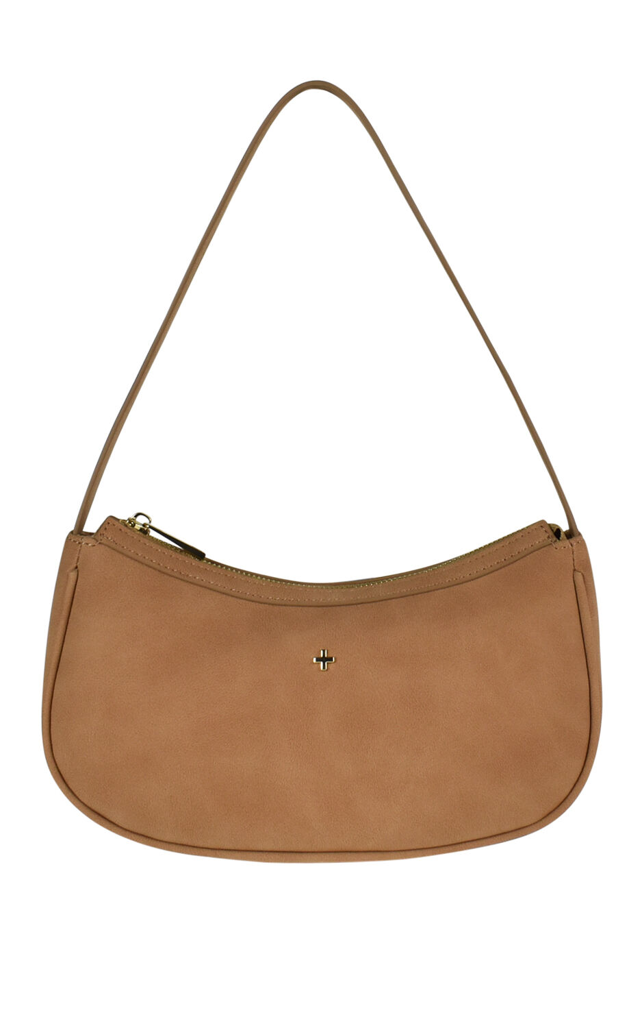 Peta and Jain - Dixie Shoulder Bag in Tan Suede
